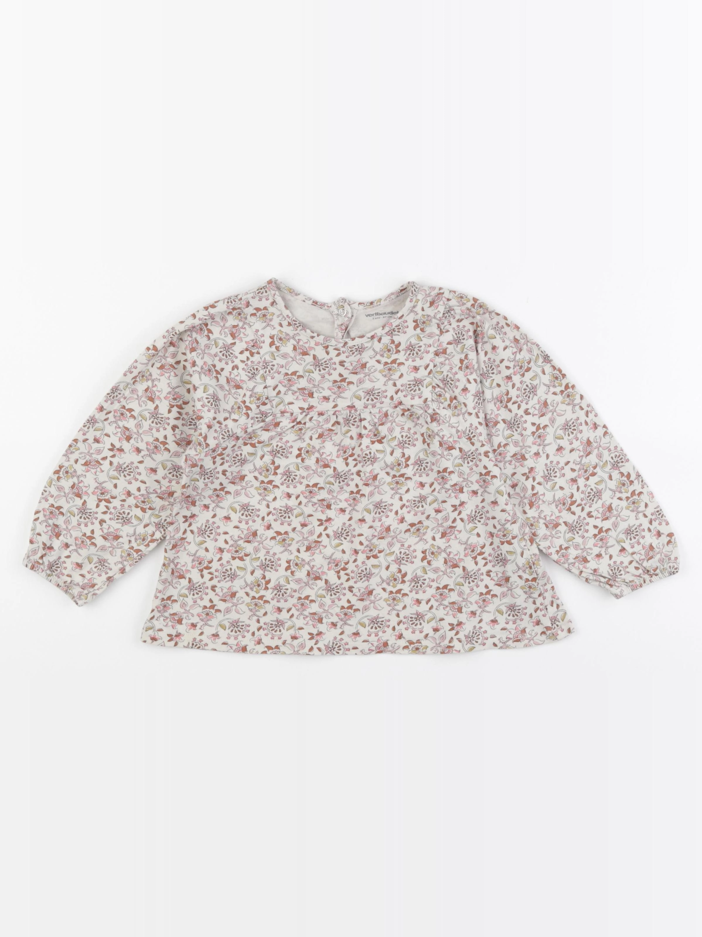 Vertbaudet - tee-shirt multicolore - 3 ans
