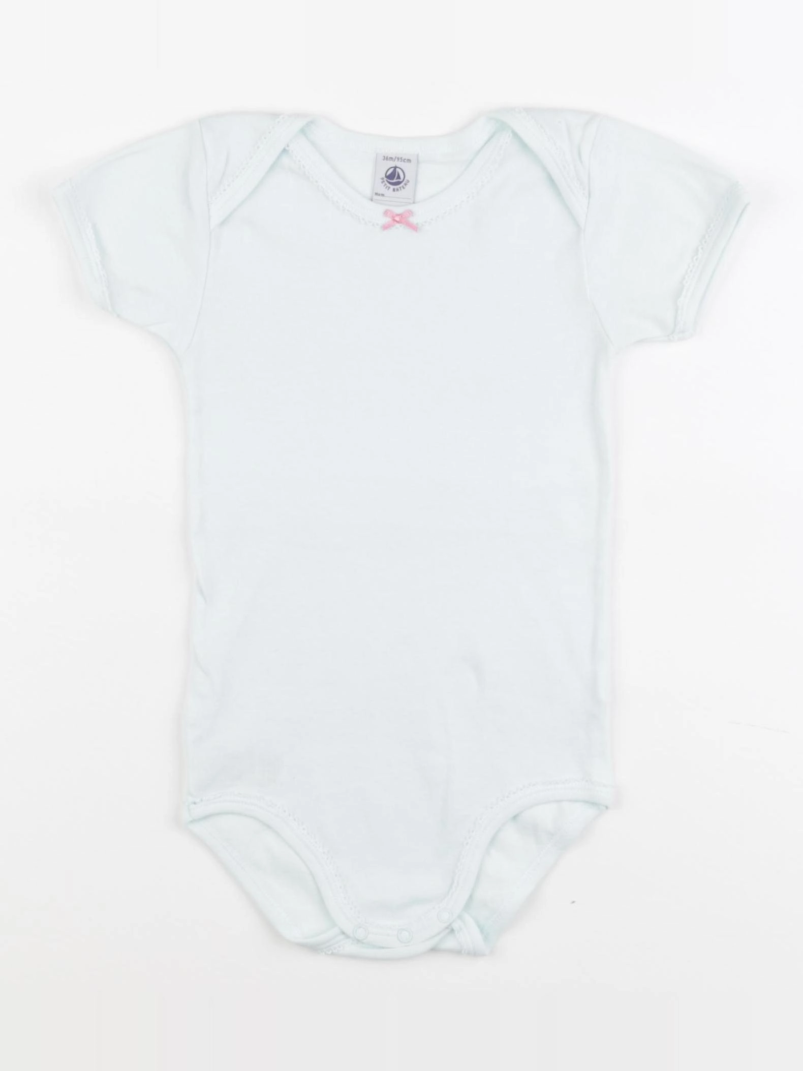 Petit Bateau - body vert - 36 mois