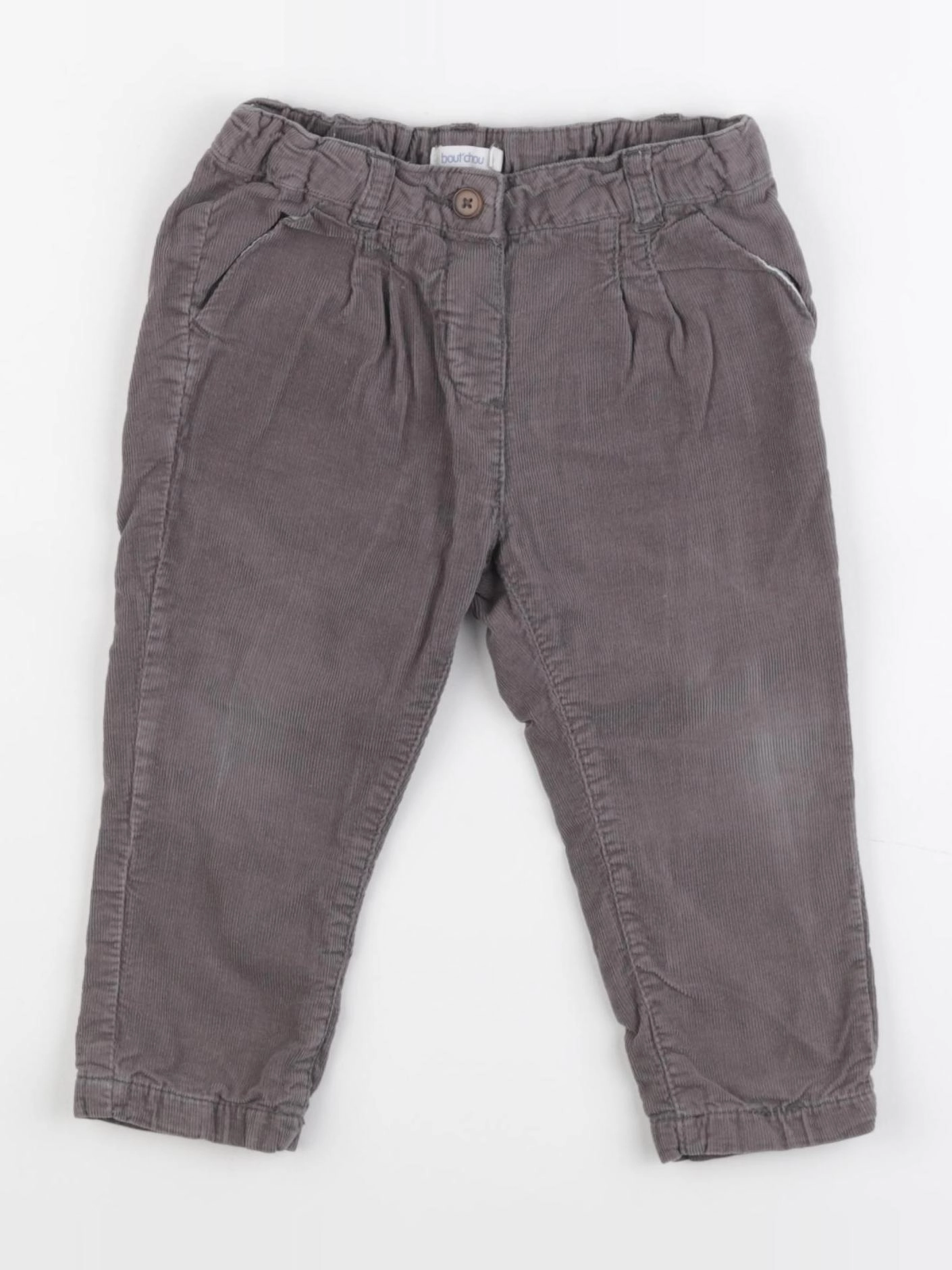 Boutchou - pantalon gris - 18 mois