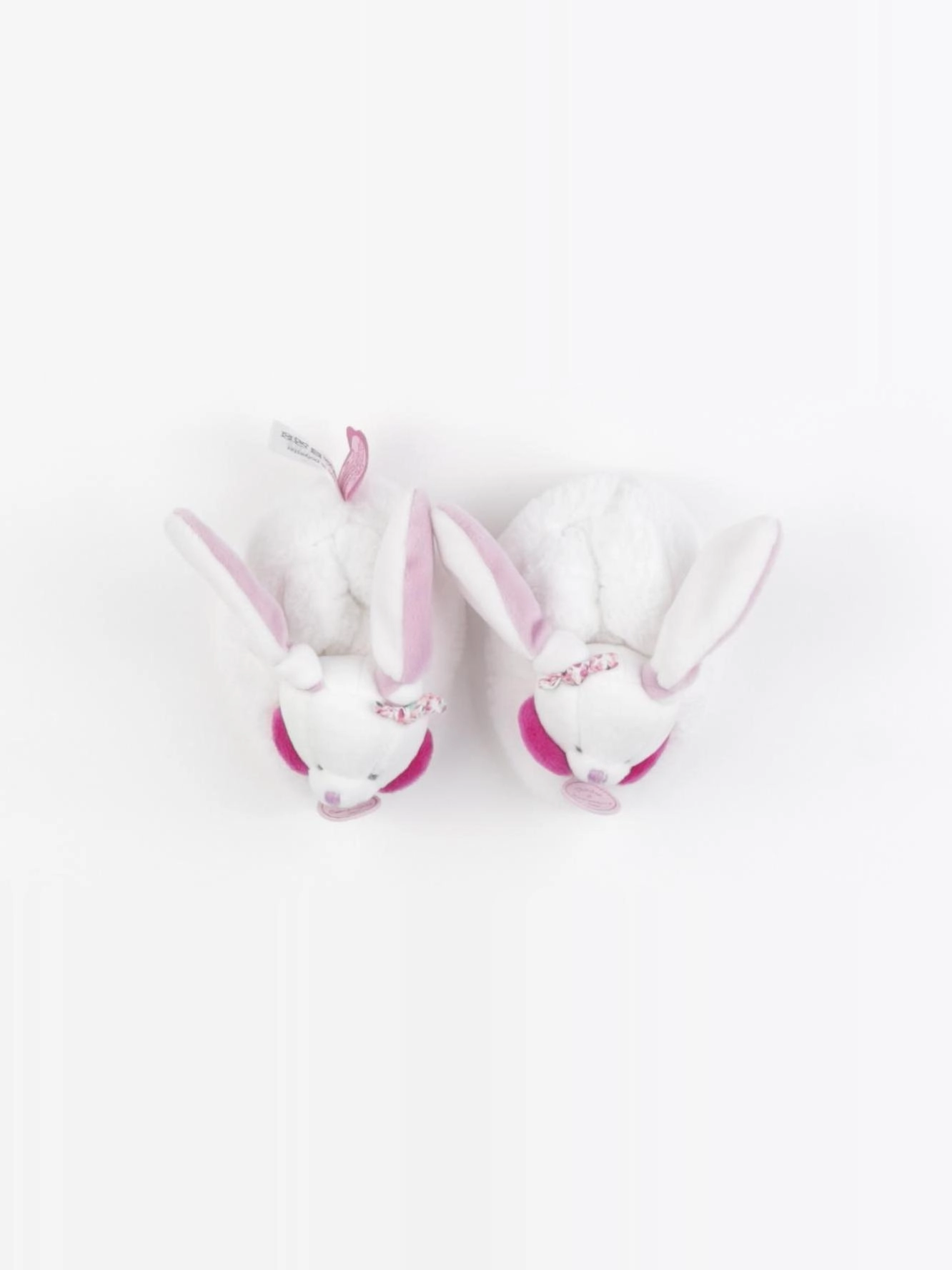 Doudou et compagnie - chaussons blanc - pointure 19