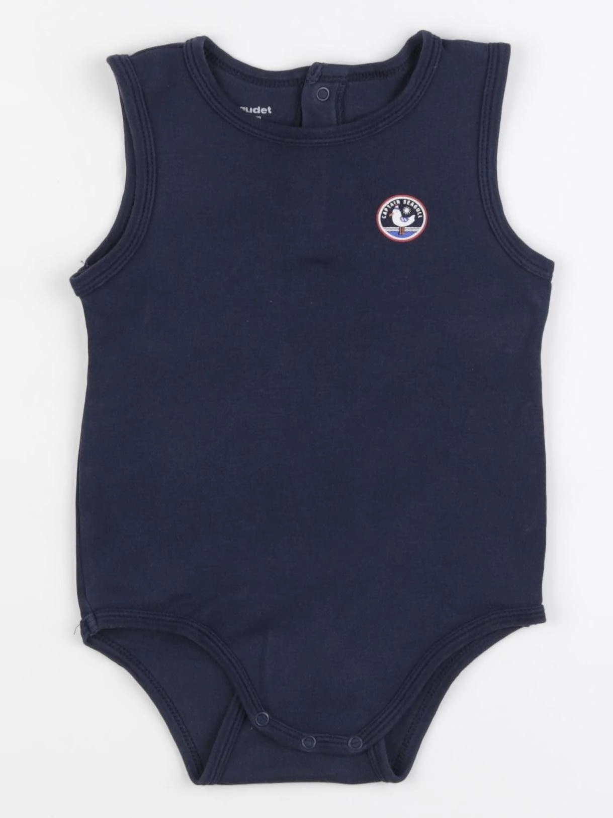 Vertbaudet - body bleu - 24 mois