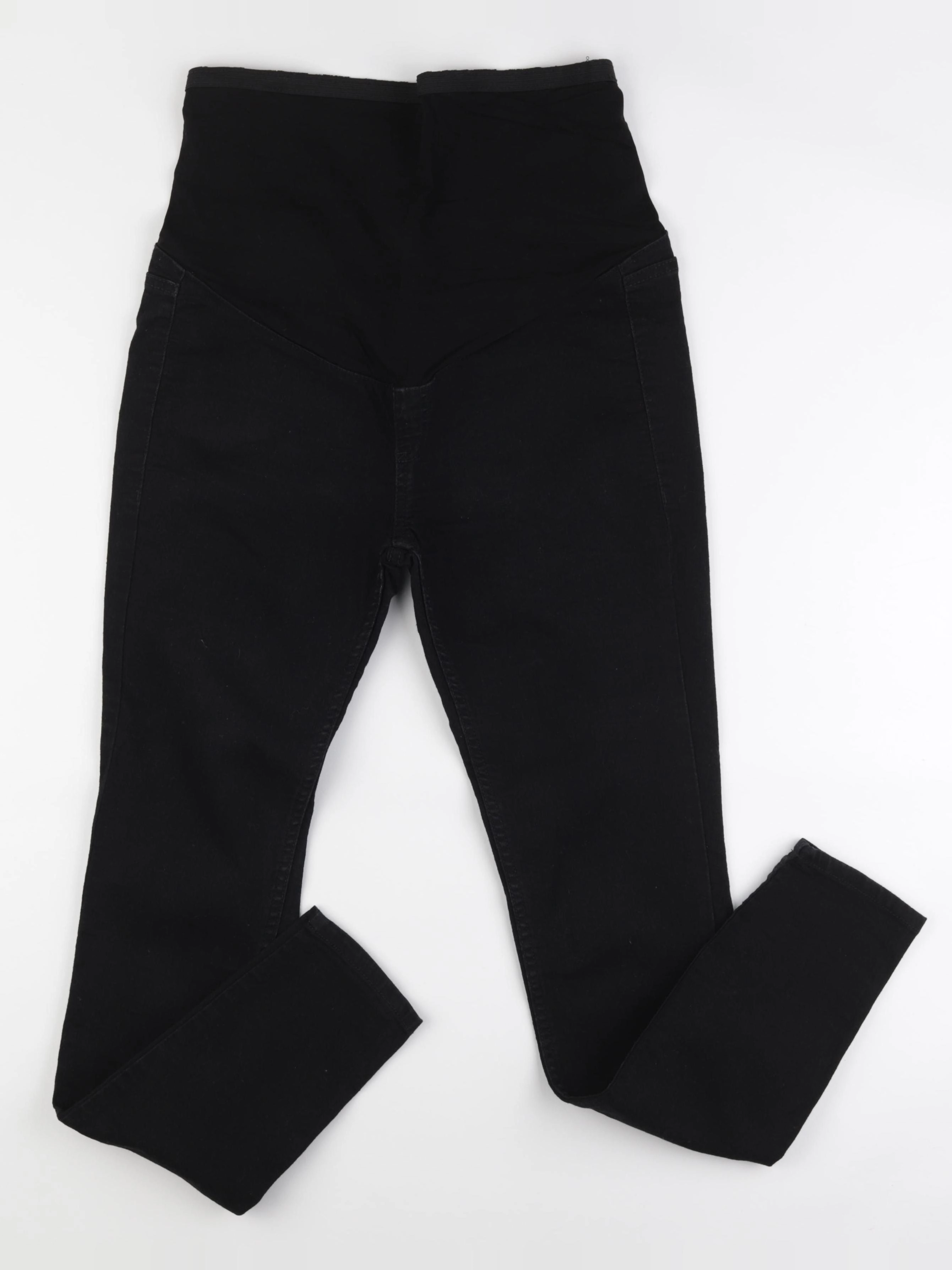 H&M - jean grossesse noir - 40
