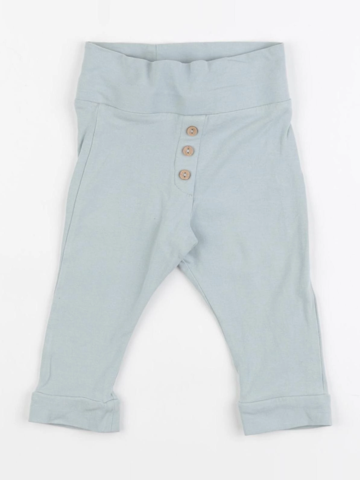 Vertbaudet - legging vert - 6 mois