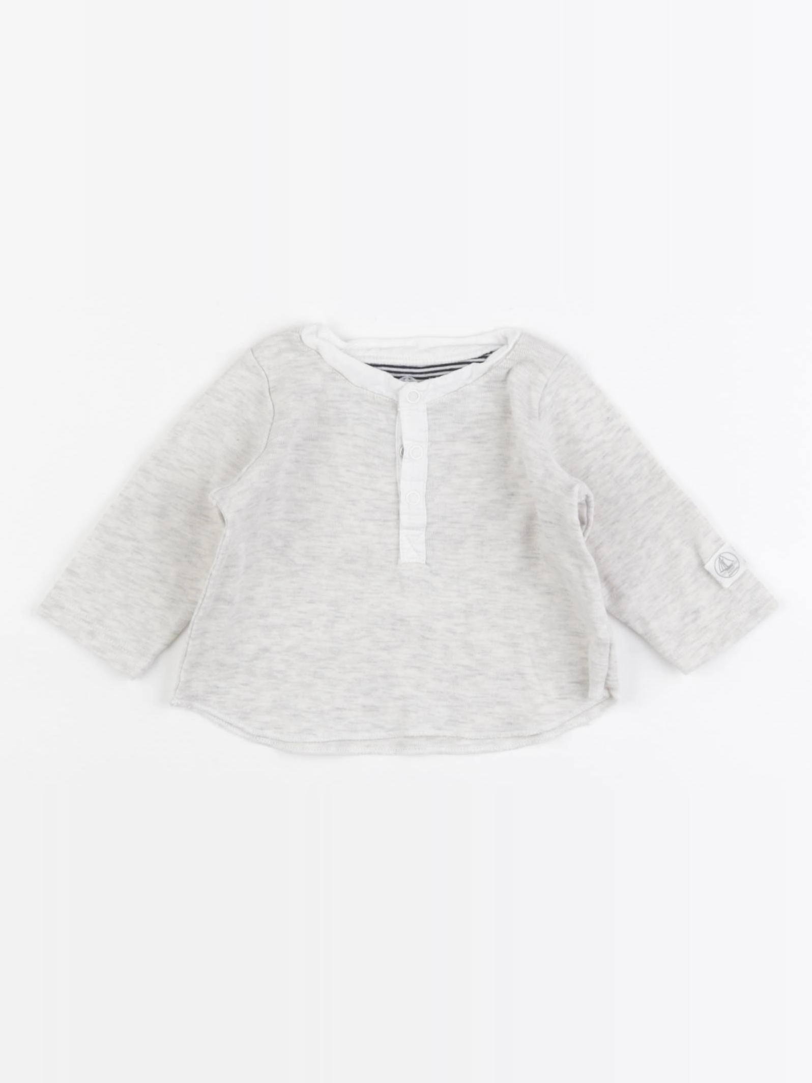 Petit Bateau - tee-shirt beige - 3 mois