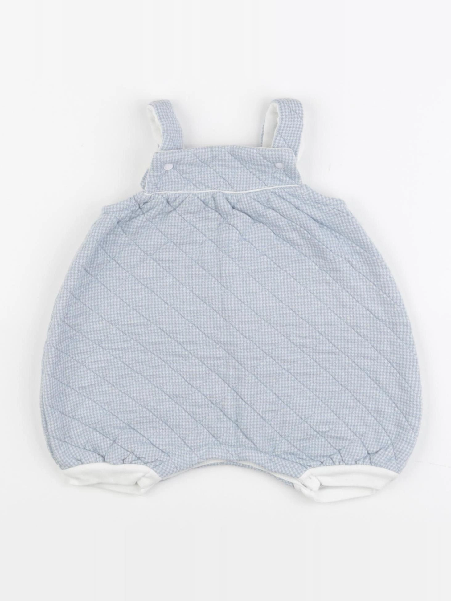Petit Bateau - salopette bleu - 3 mois