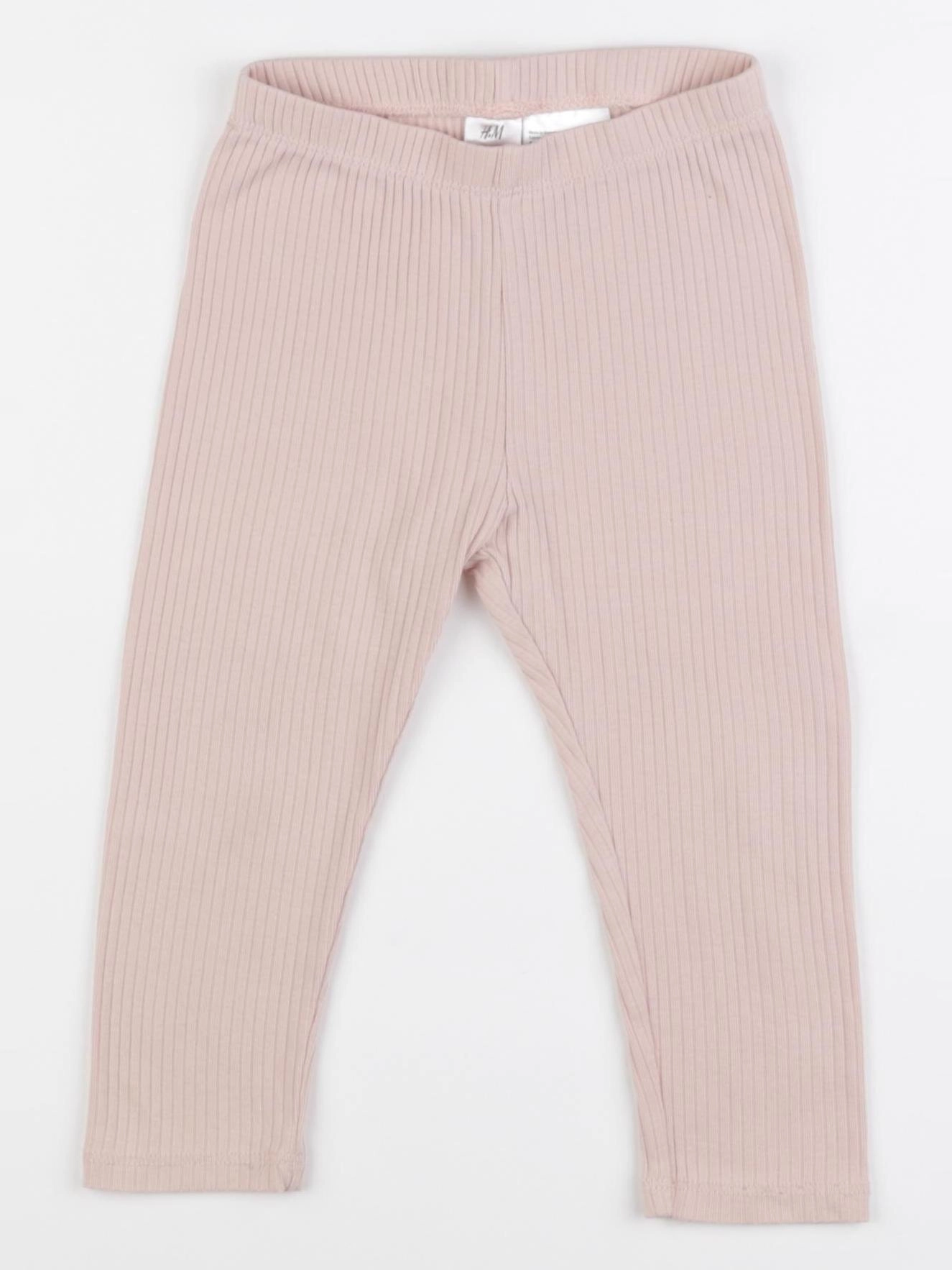 H&M - legging rose - 12/18 mois