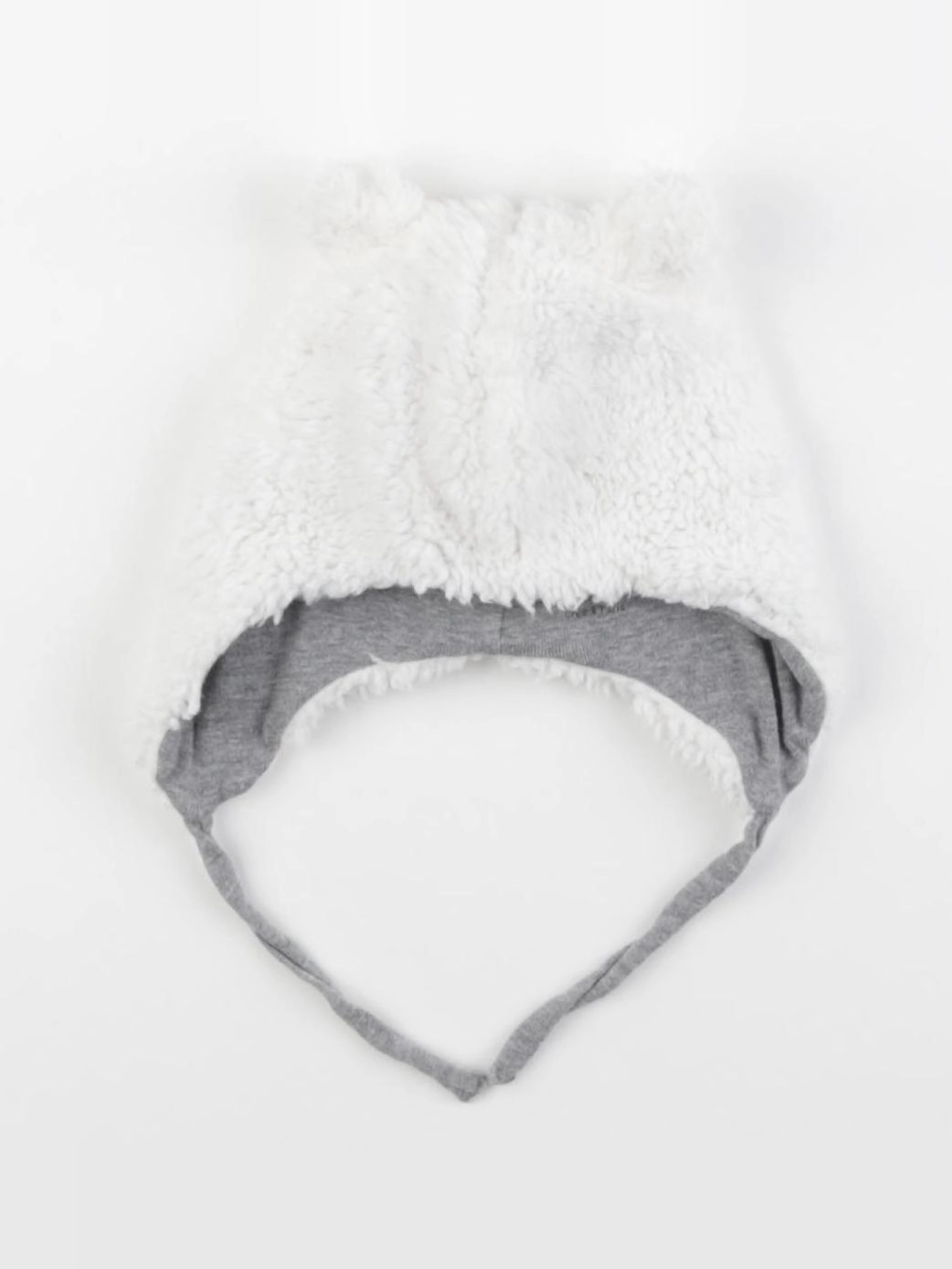 Petit Bateau - bonnet blanc - 3 mois