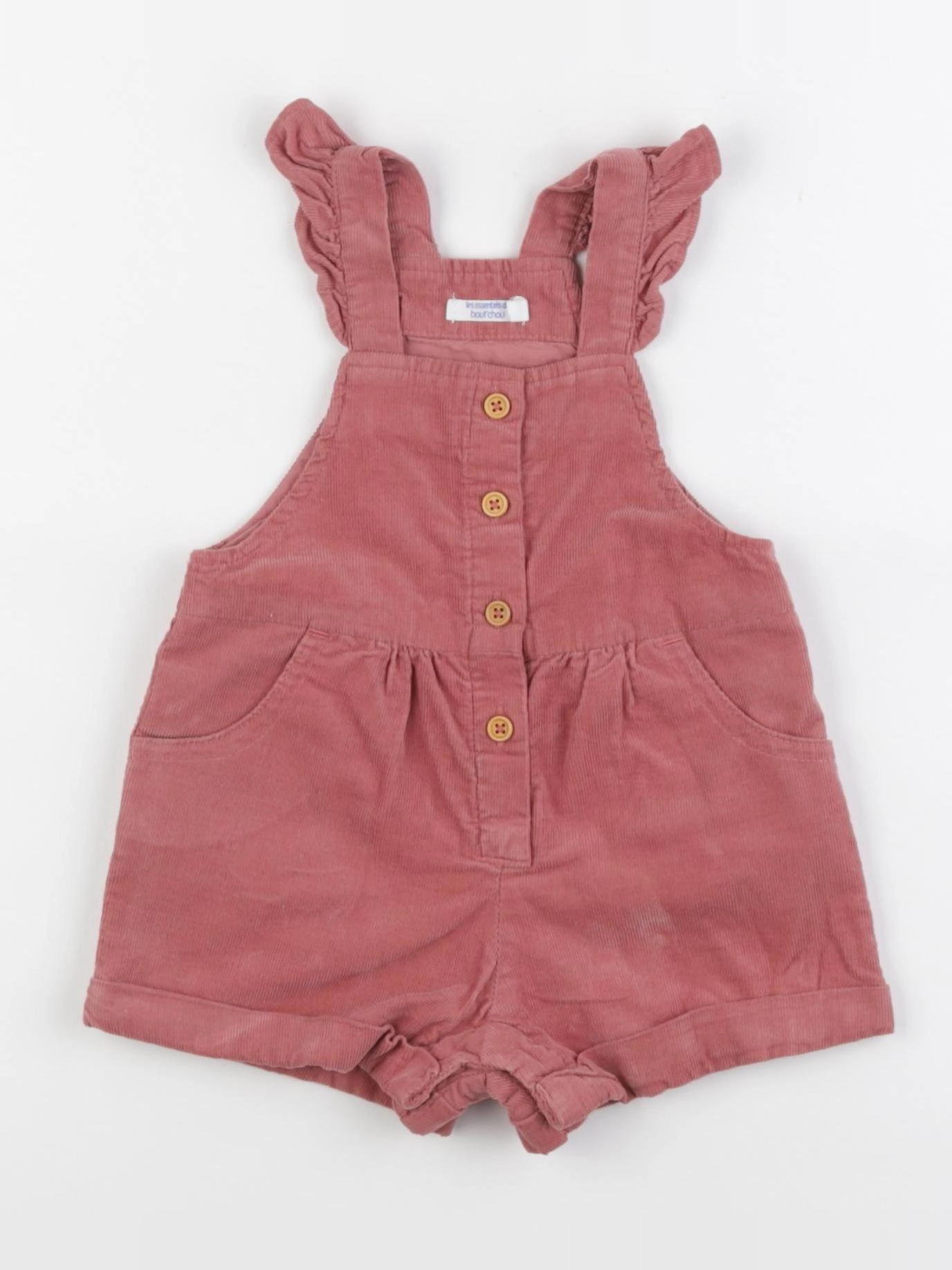 Boutchou - combinaison rouge - 6 mois