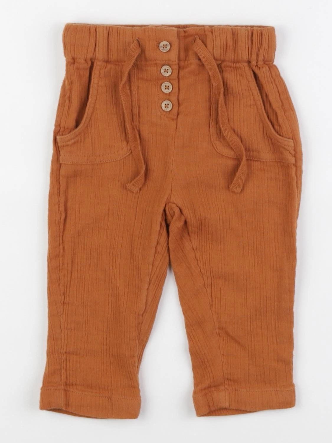 Boutchou - pantalon marron - 6 mois