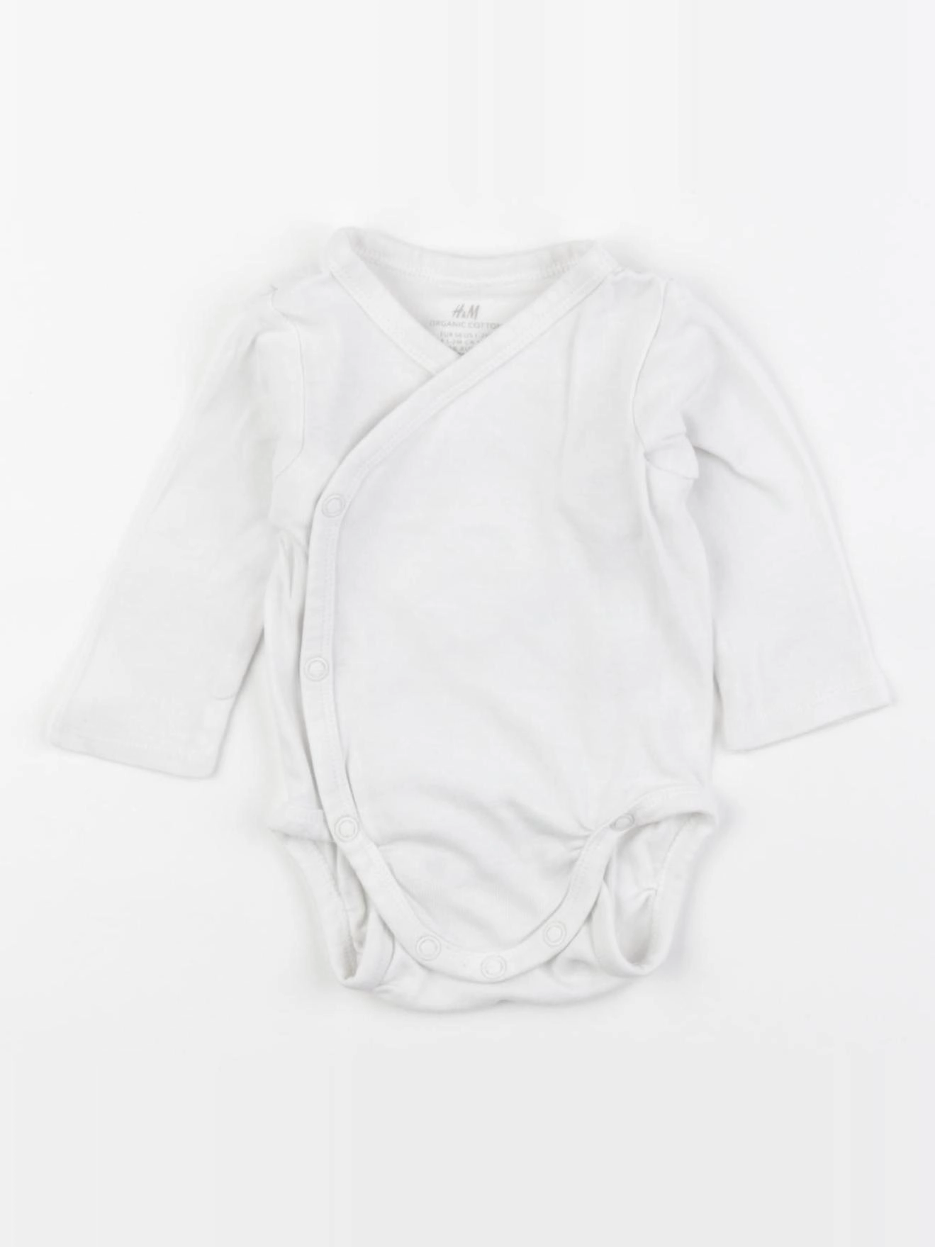 H&M - body blanc - 1/2 mois