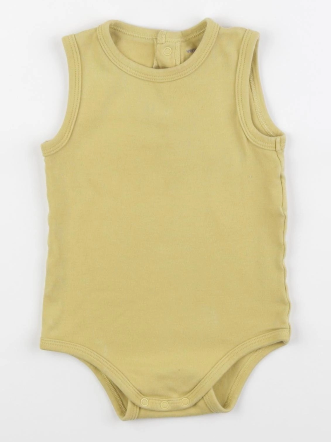 Vertbaudet - body jaune - 24 mois