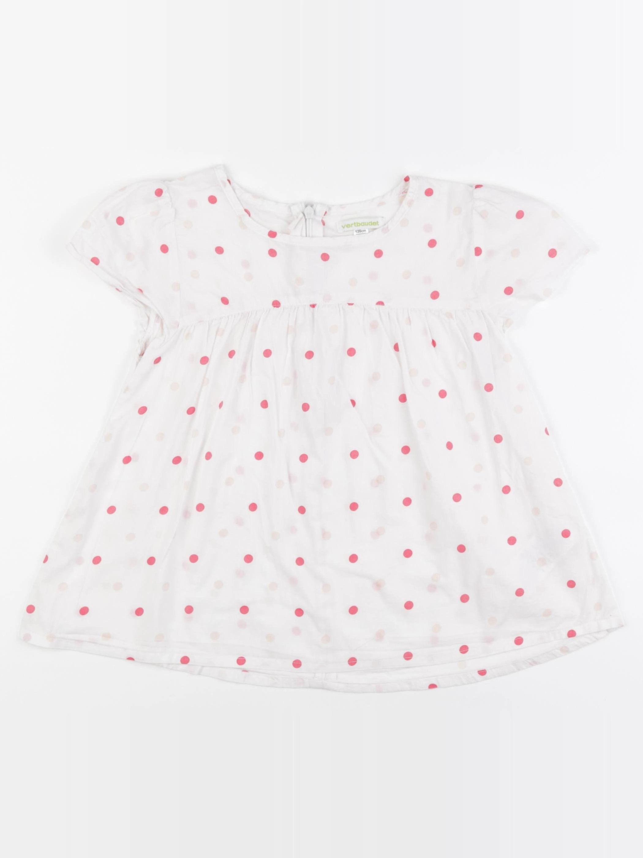 Vertbaudet - blouse blanc - 8 ans