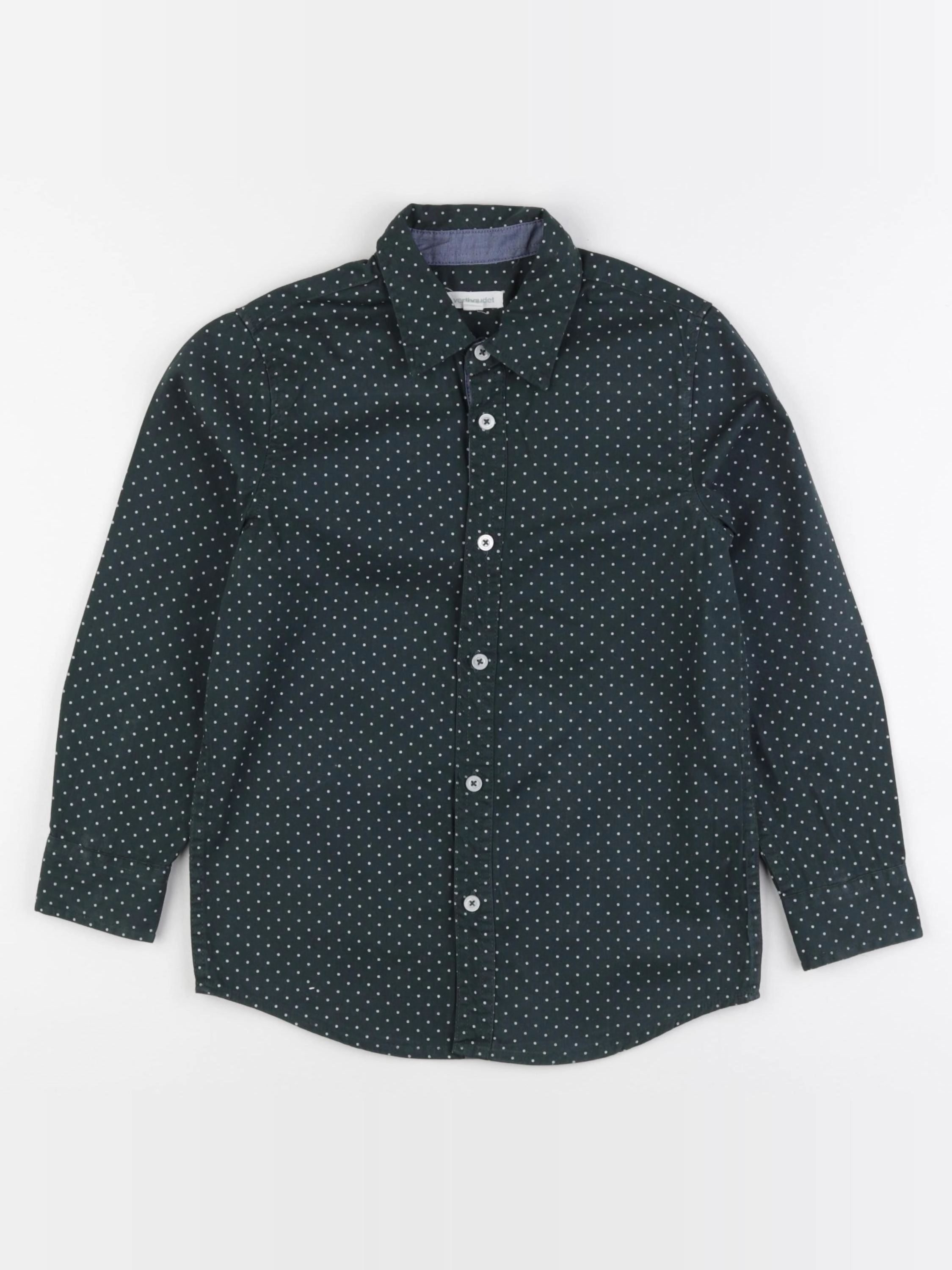 Vertbaudet - chemise vert - 8 ans