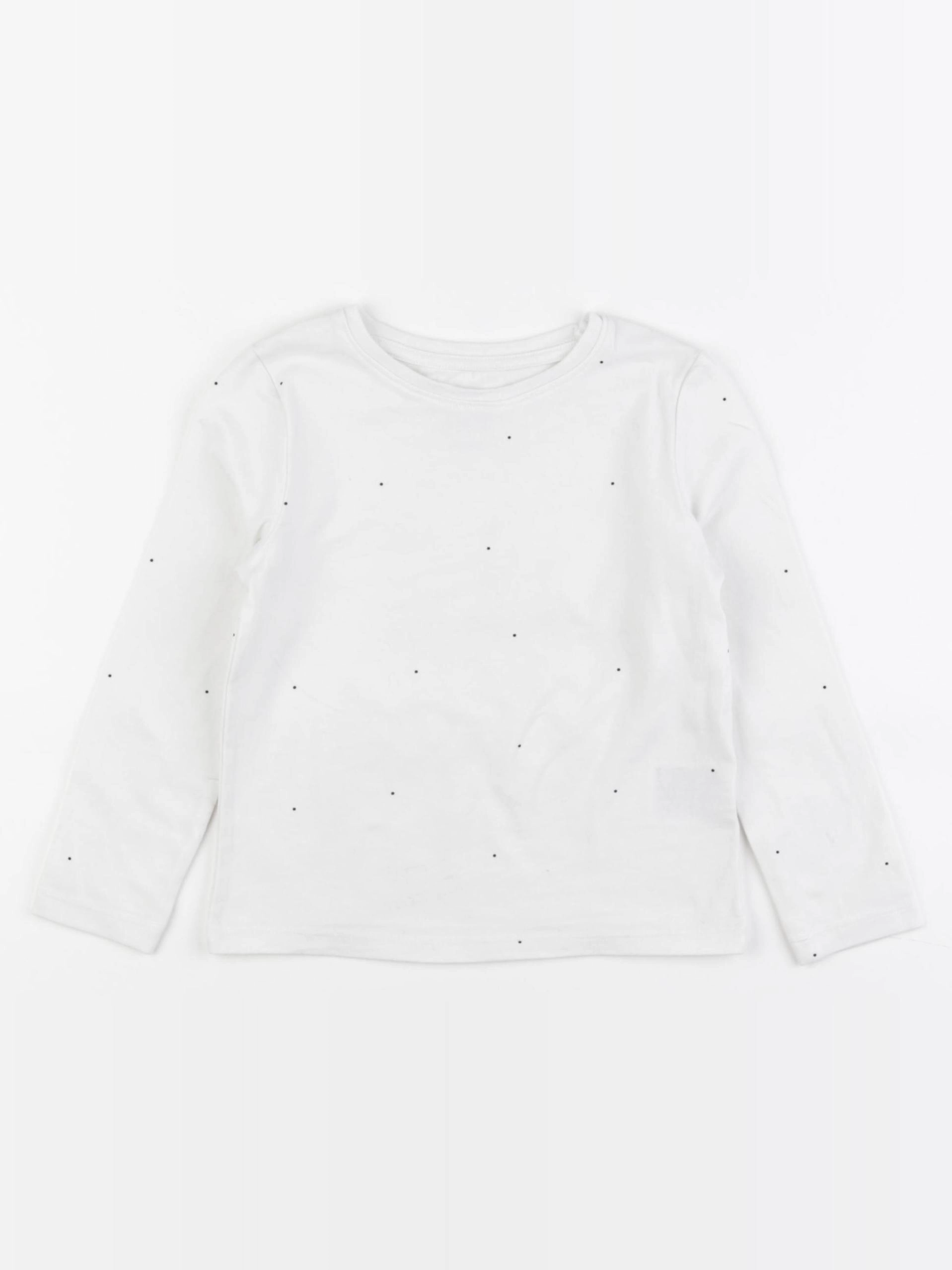 H&M - tee-shirt blanc - 2/4 ans