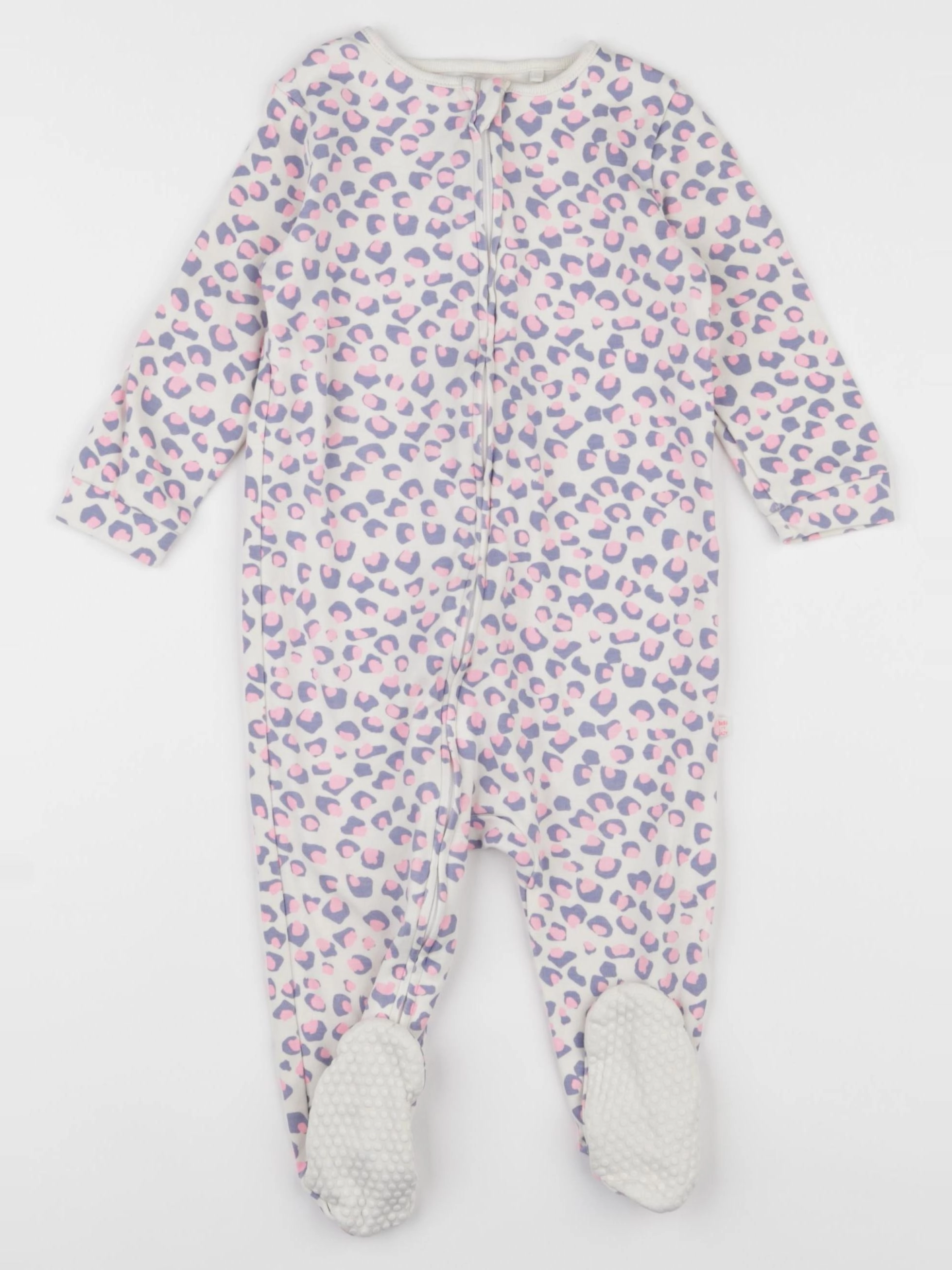 Next - pyjama coton rose, violet - 9/12 mois
