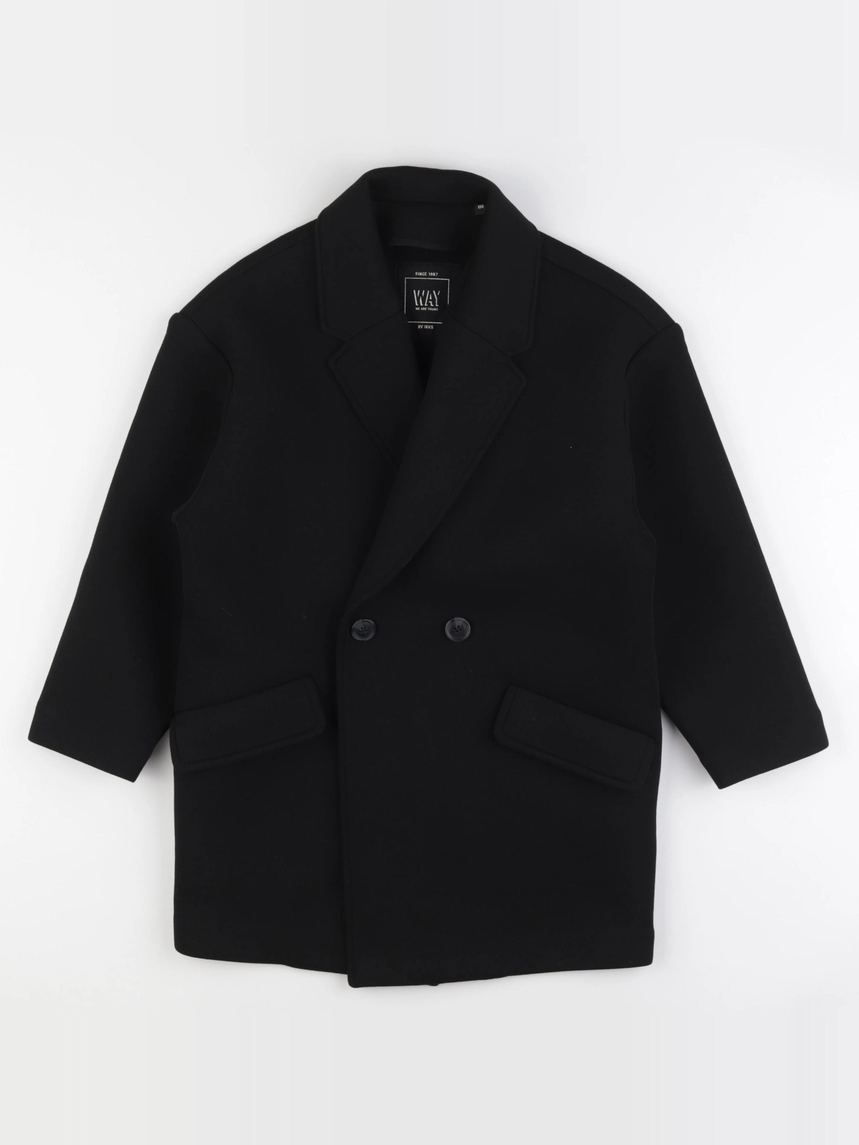 IKKS - veste noir - 10 ans
