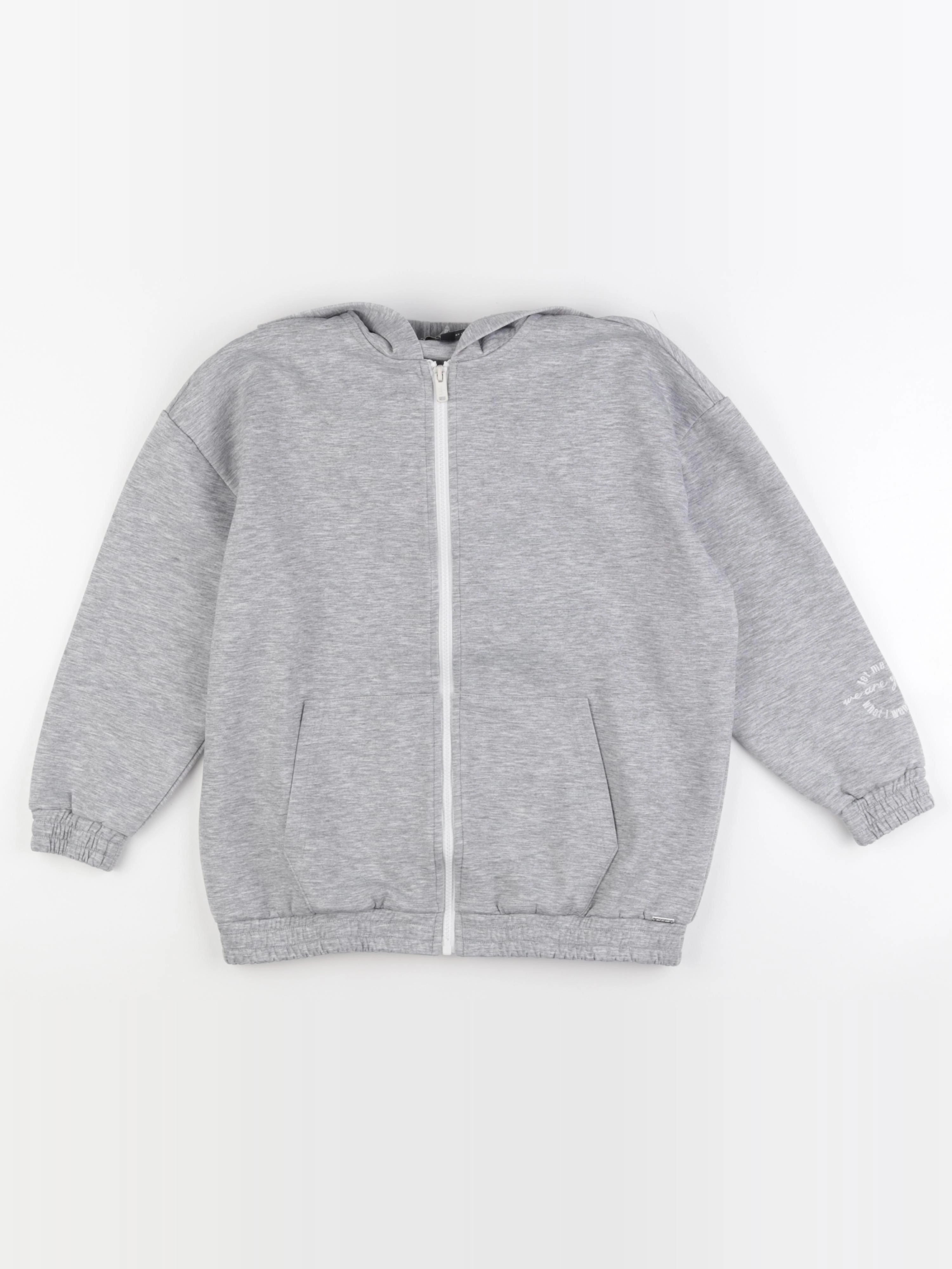 IKKS - sweat gris - 10 ans