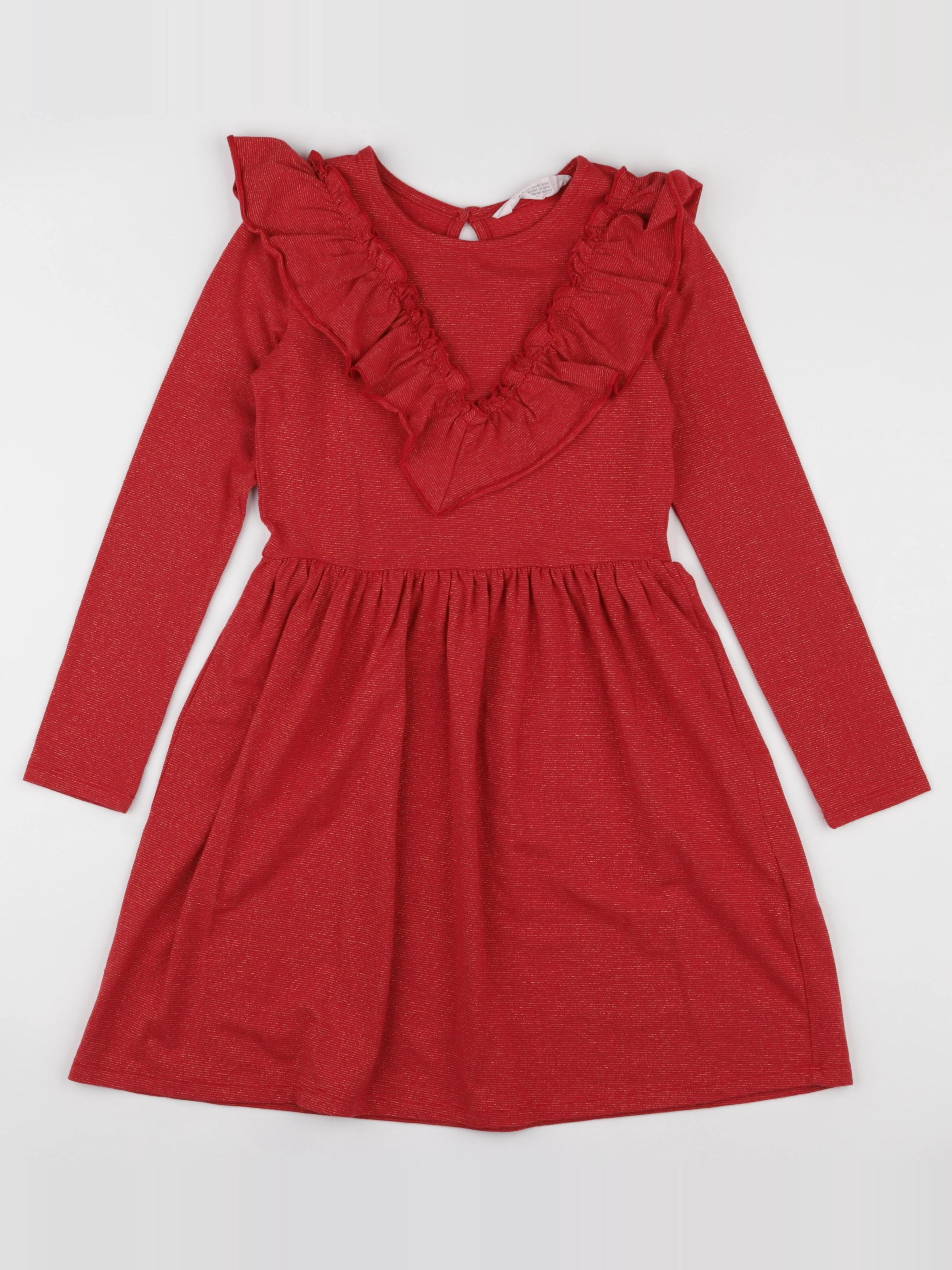 H&M - robe rouge - 8/10 ans