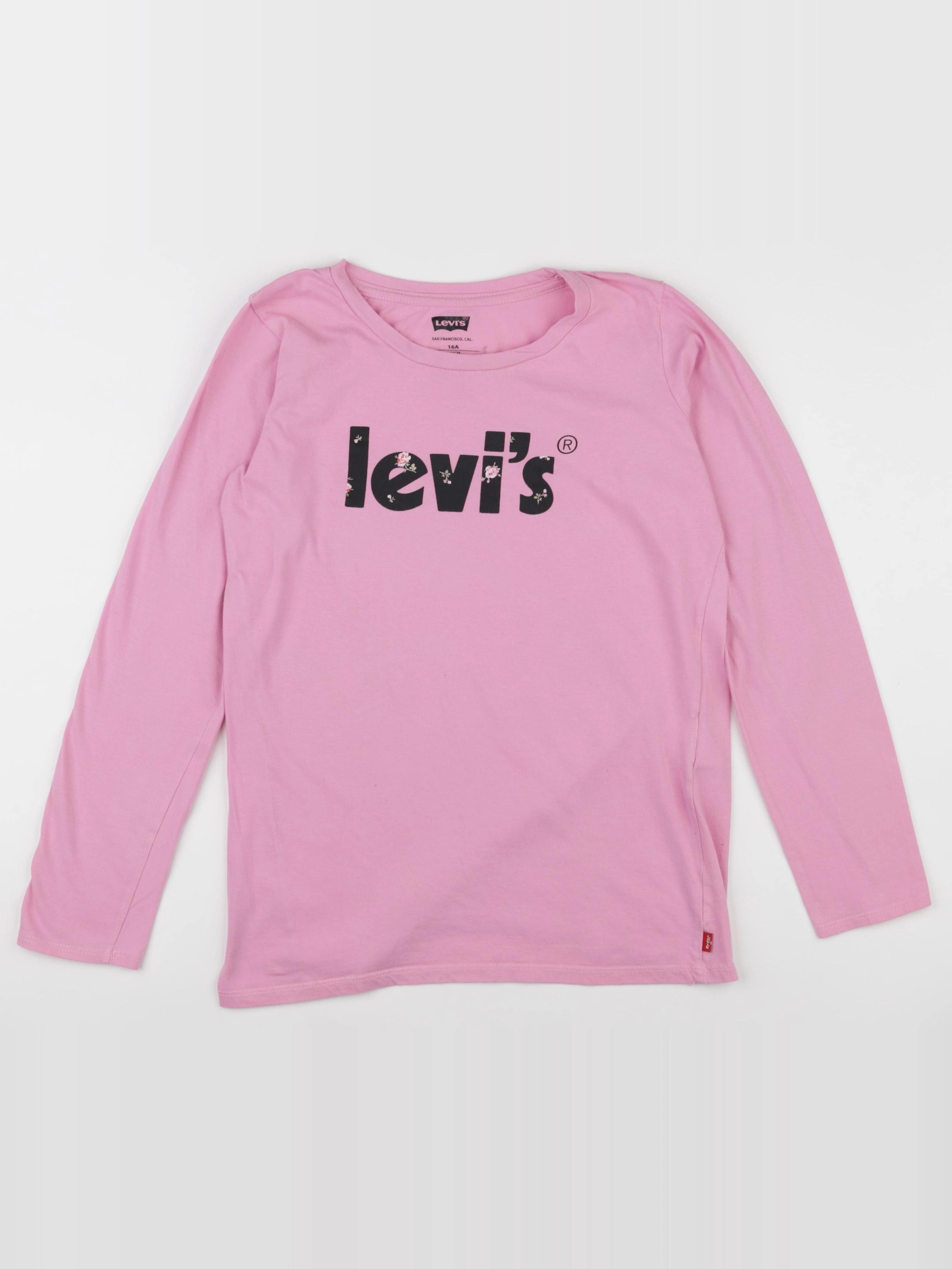 Levi's - tee-shirt rose - 16 ans