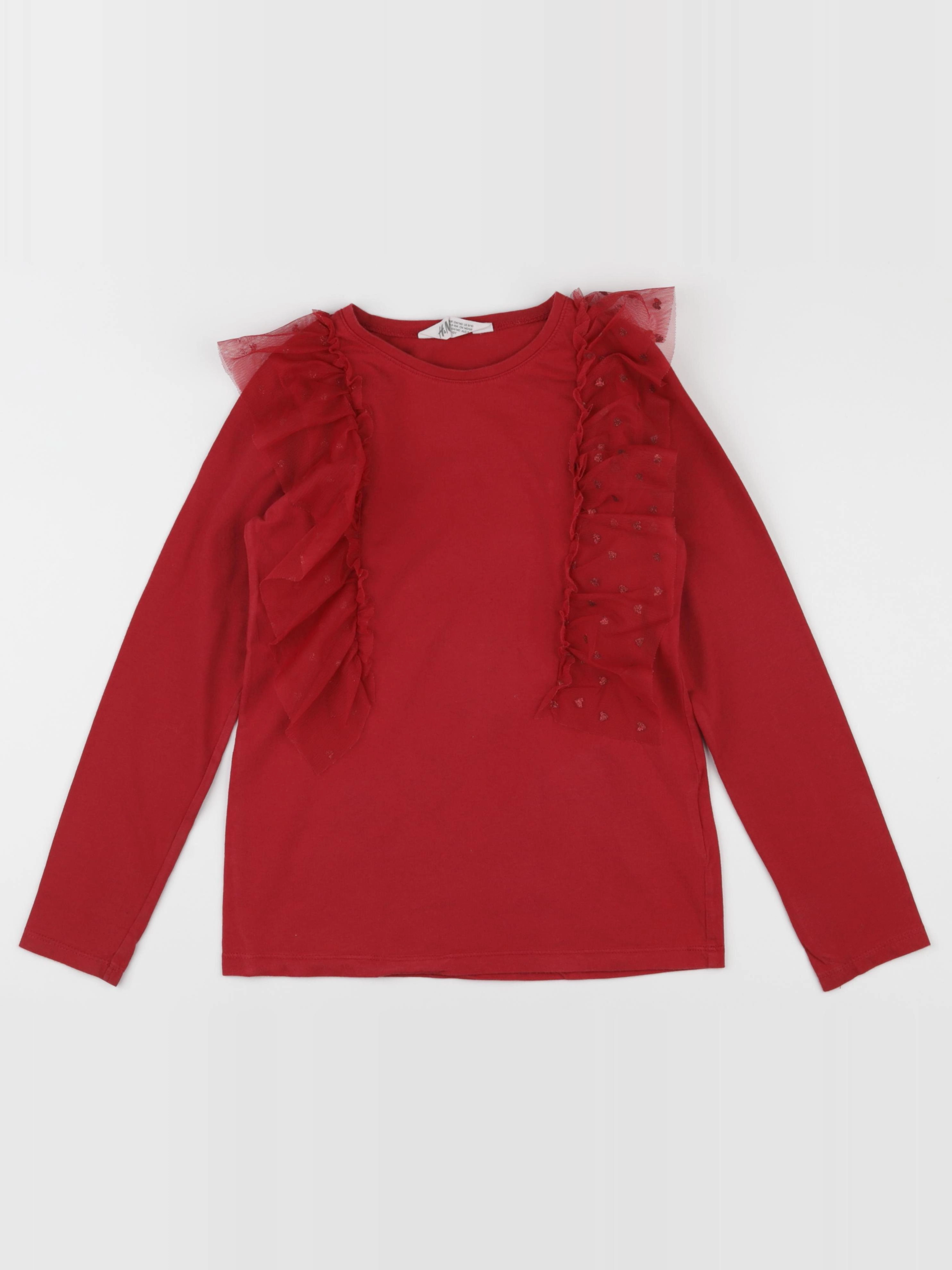 H&M - tee-shirt rouge - 10 ans