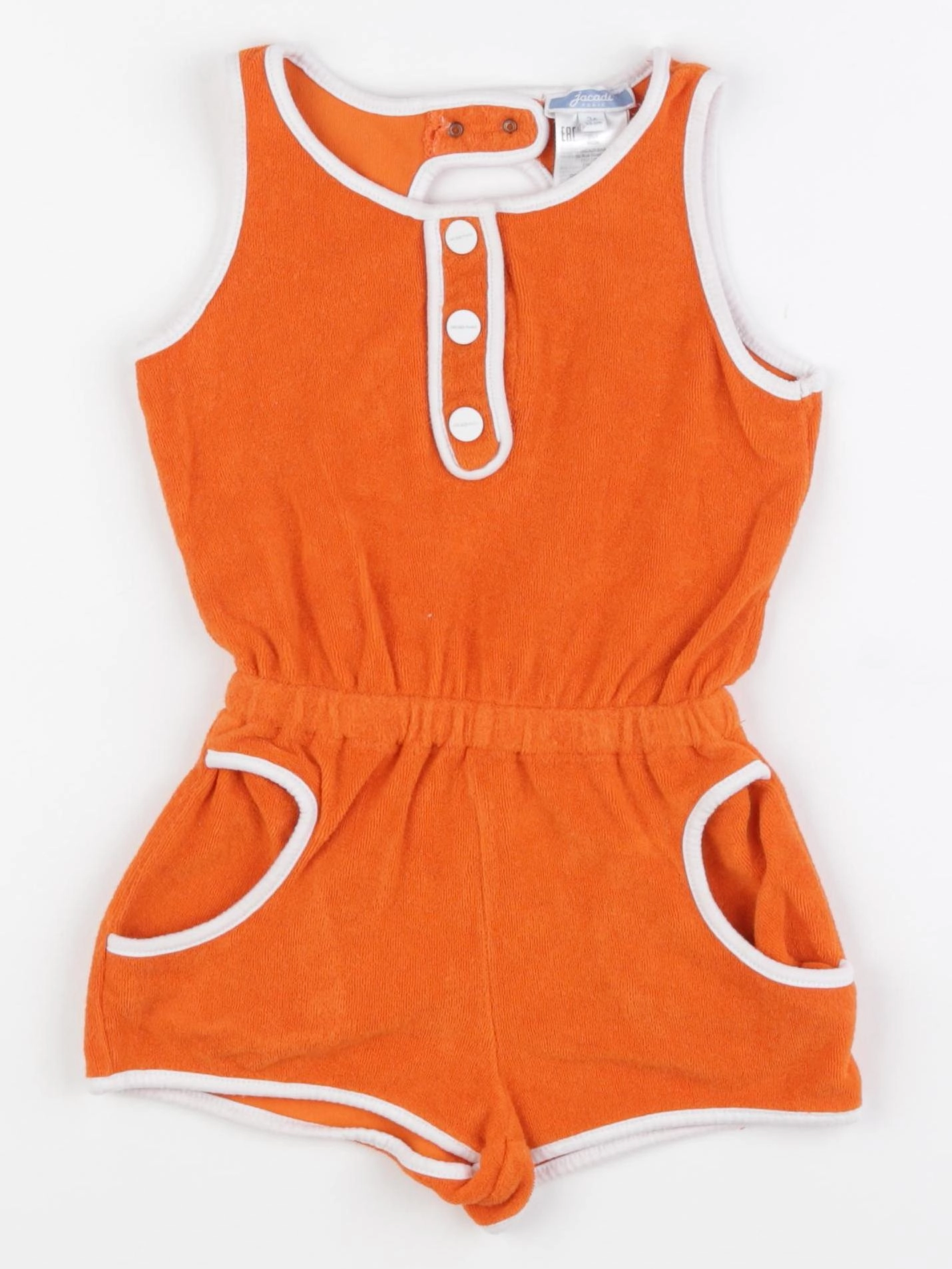 Jacadi - combinaison orange - 3 ans