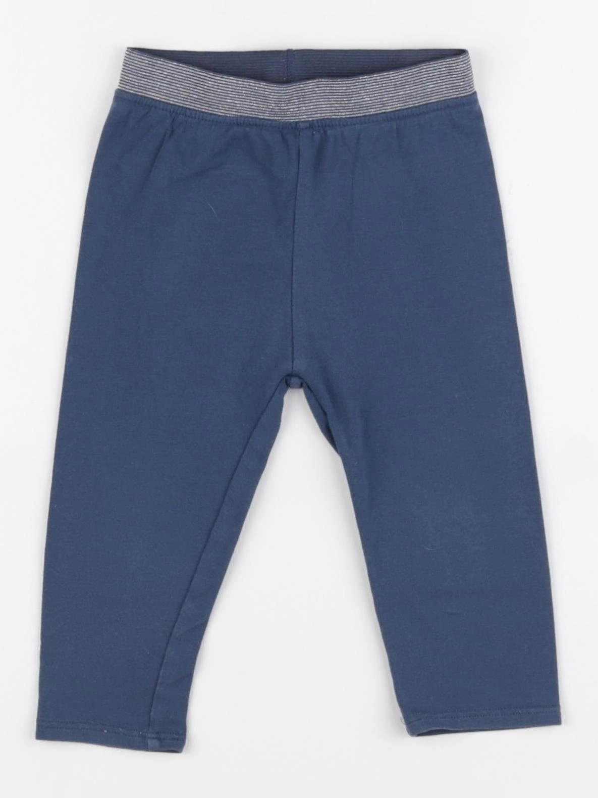 Vertbaudet - legging bleu - 18 mois