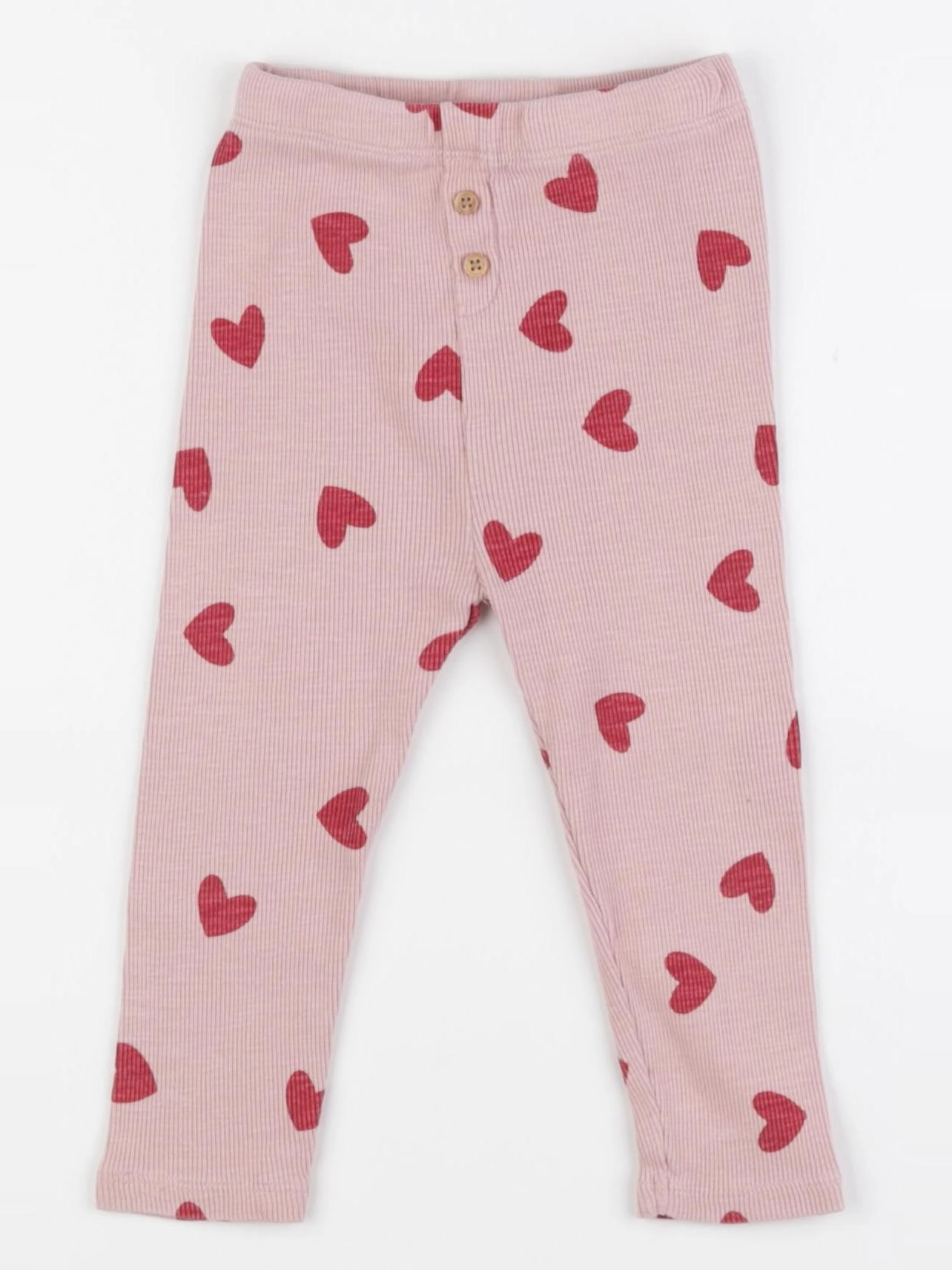 Vertbaudet - legging rose - 2 ans