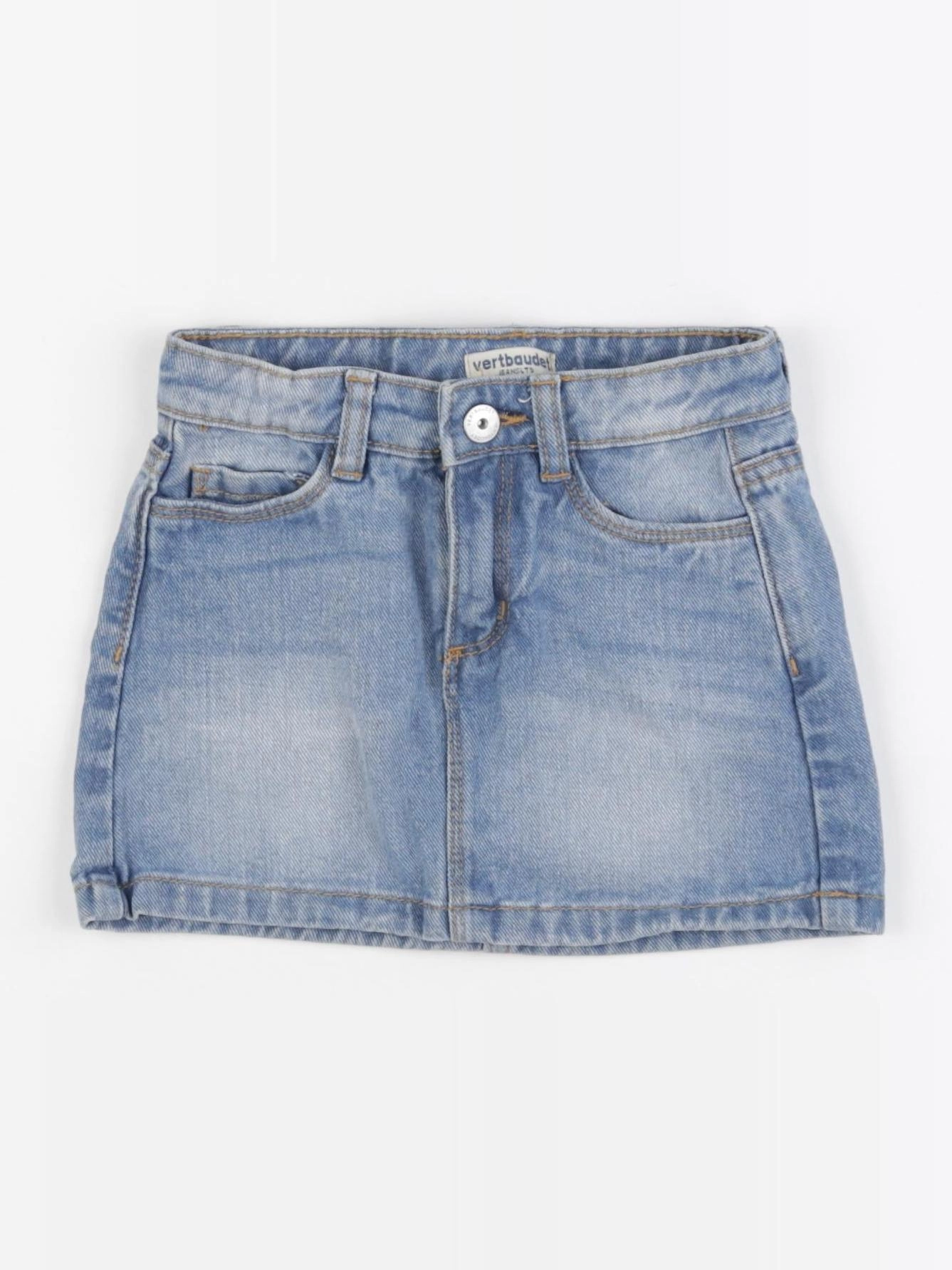 Vertbaudet - jupe bleu - 4 ans