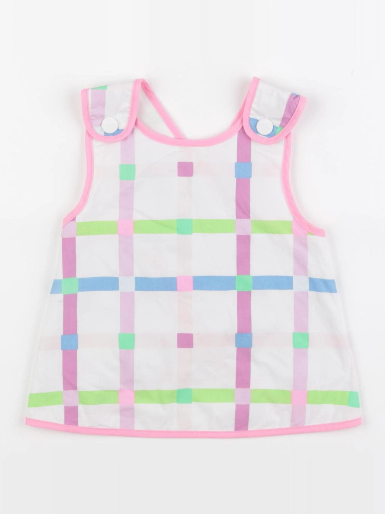 Jacadi - blouse bleu, rose - 24 mois