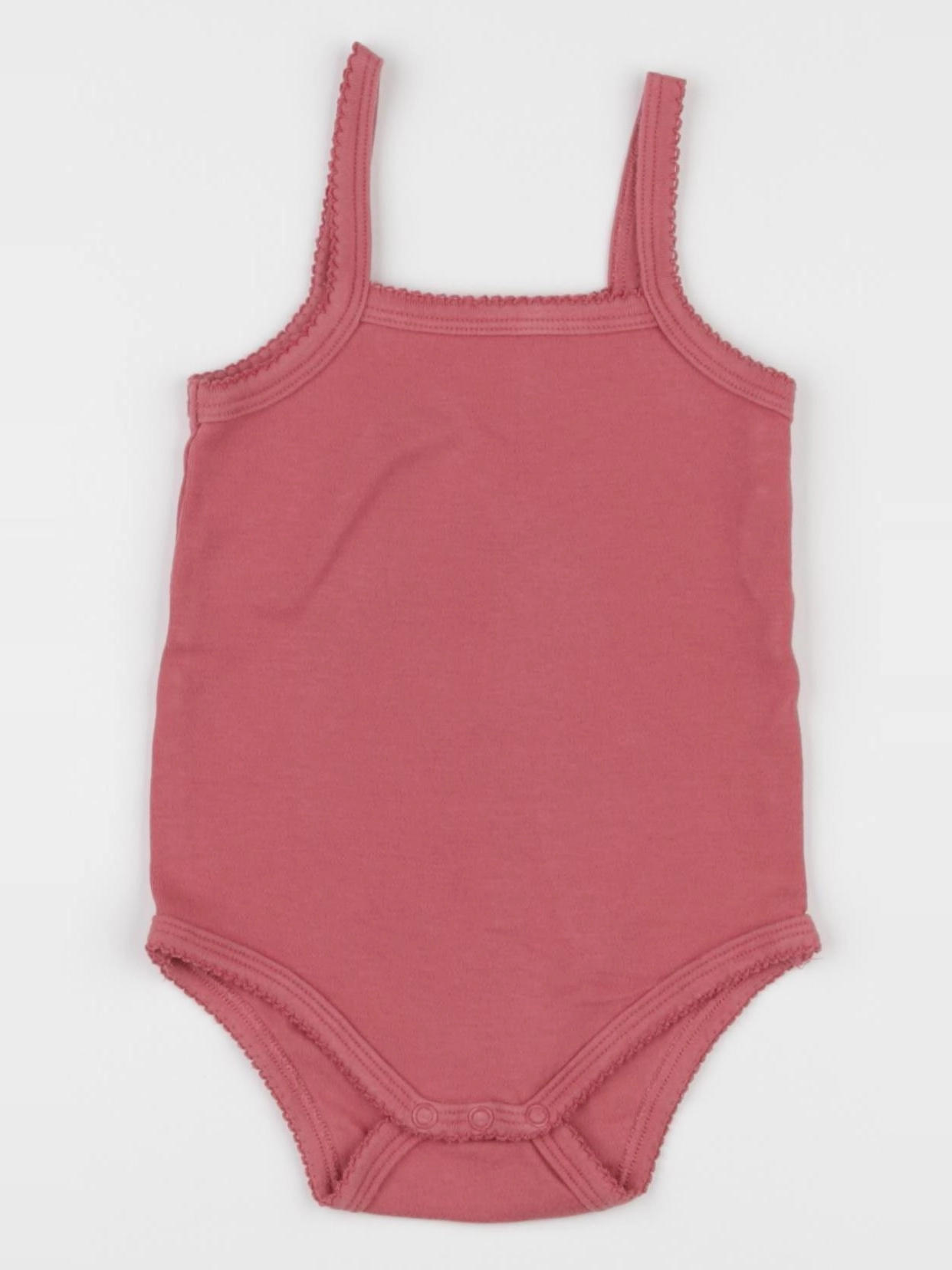 Vertbaudet - body rose - 12 mois