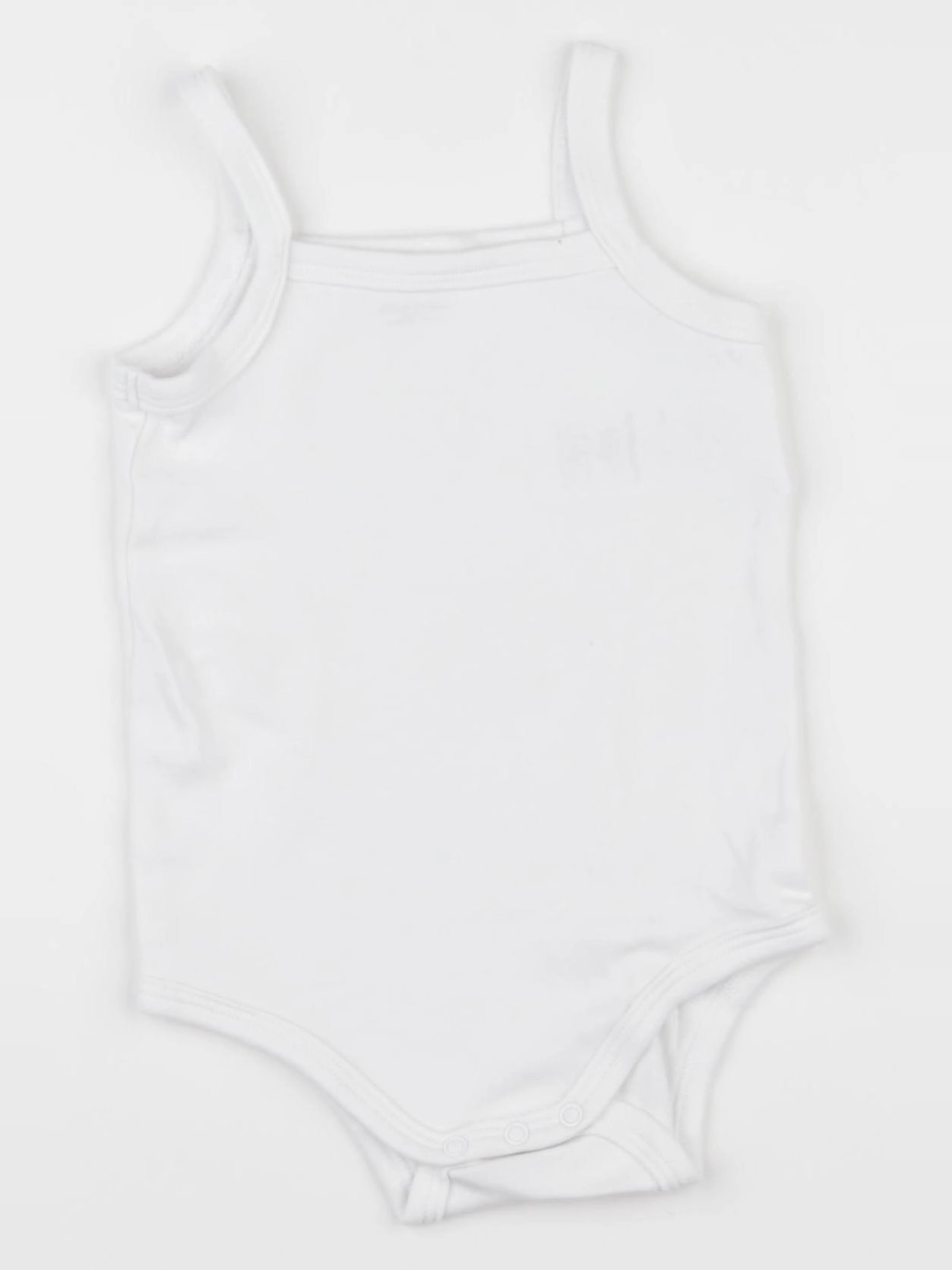 Vertbaudet - body rose, blanc - 18 mois