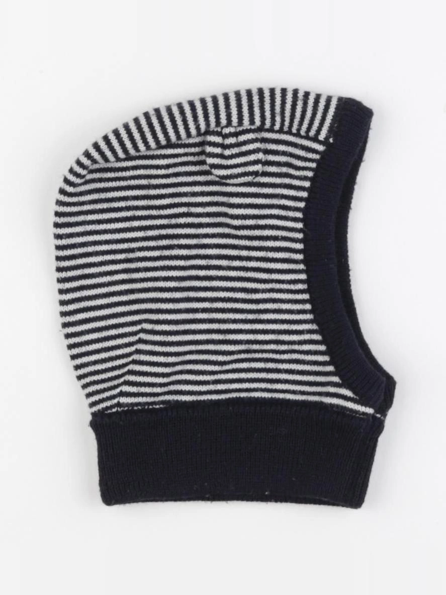 Petit Bateau - cagoule bleu - 2/4 ans