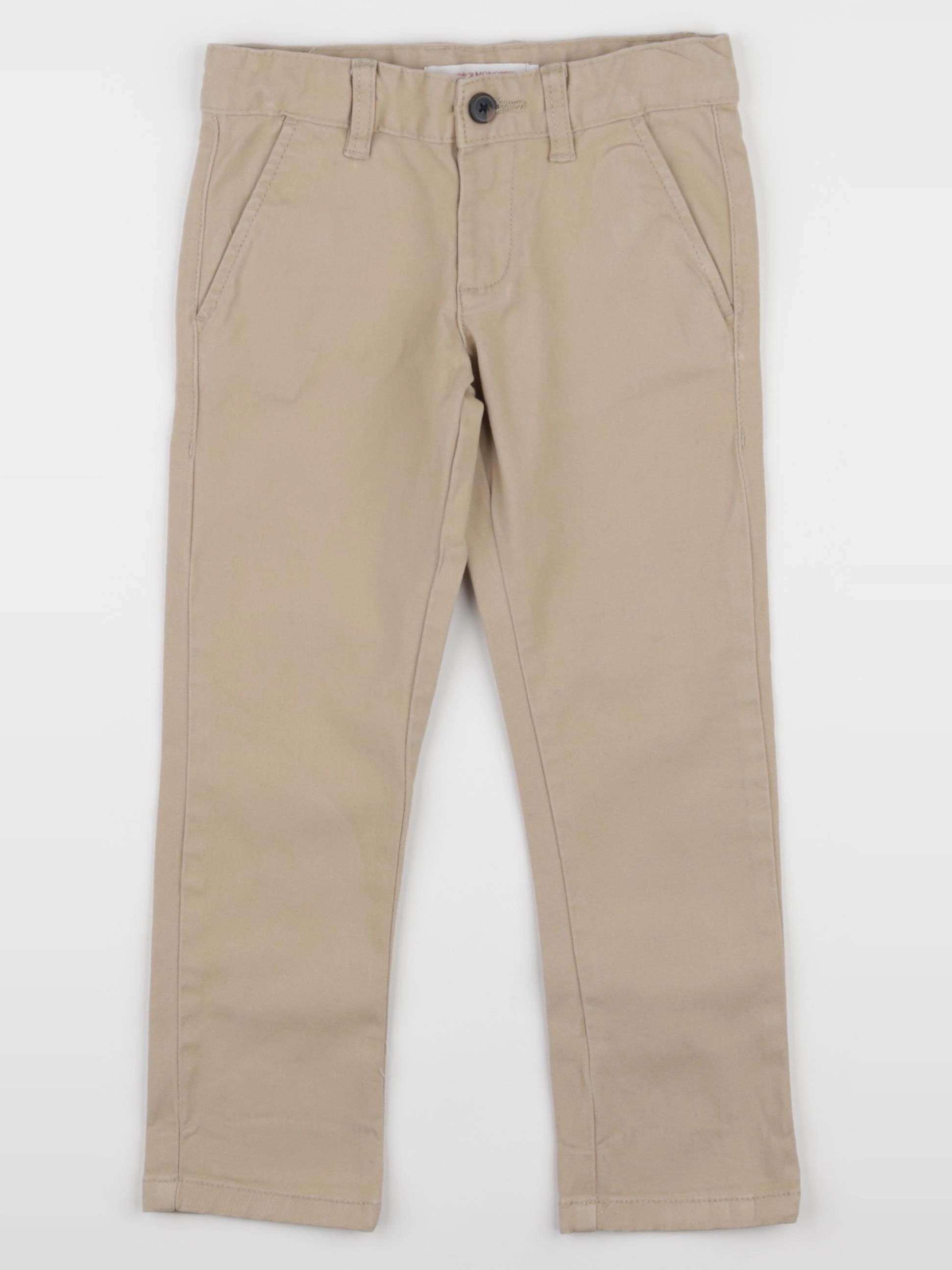 Monoprix - pantalon marron - 4 ans