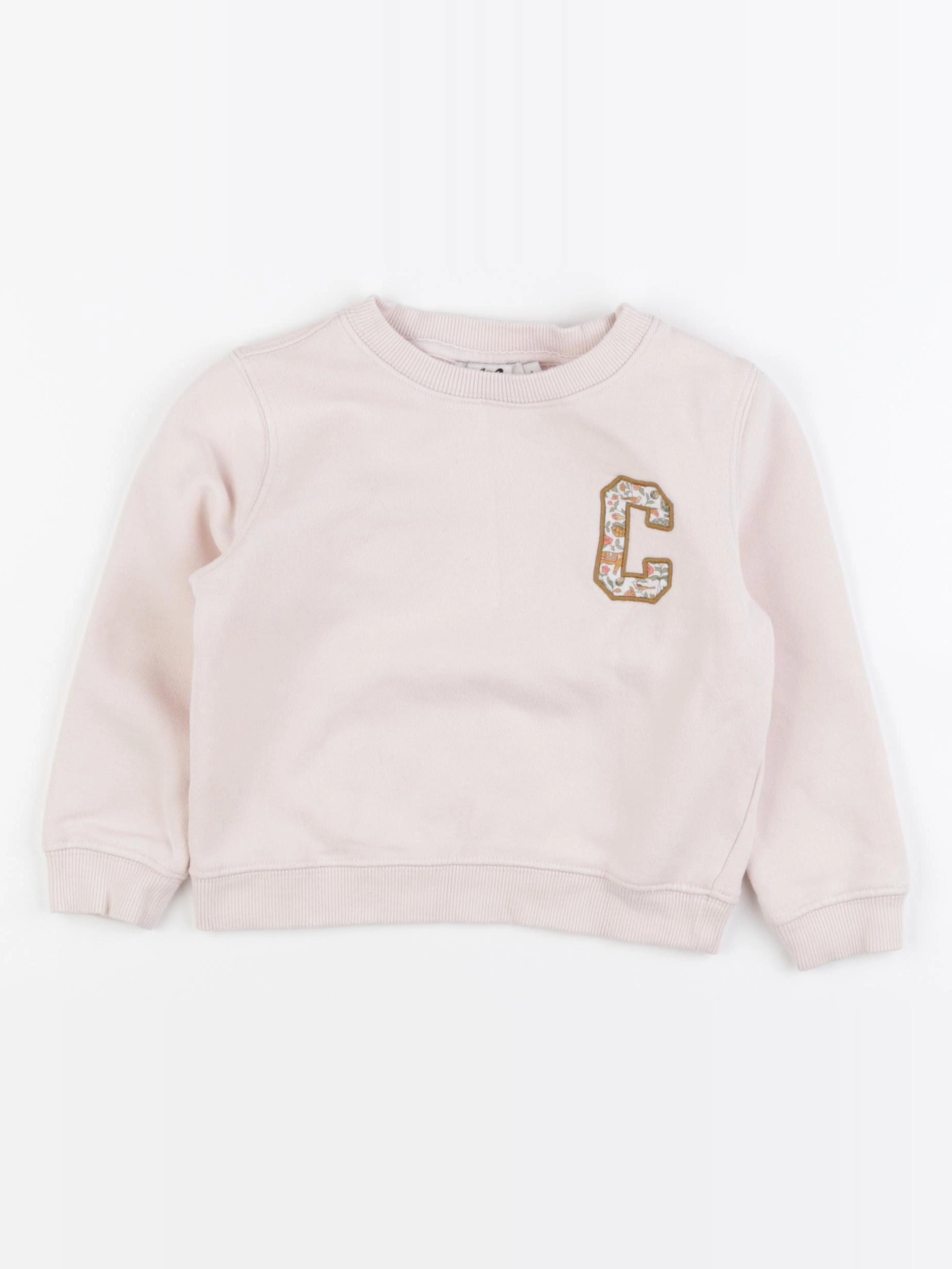 Cyrillus - sweat rose - 4 ans