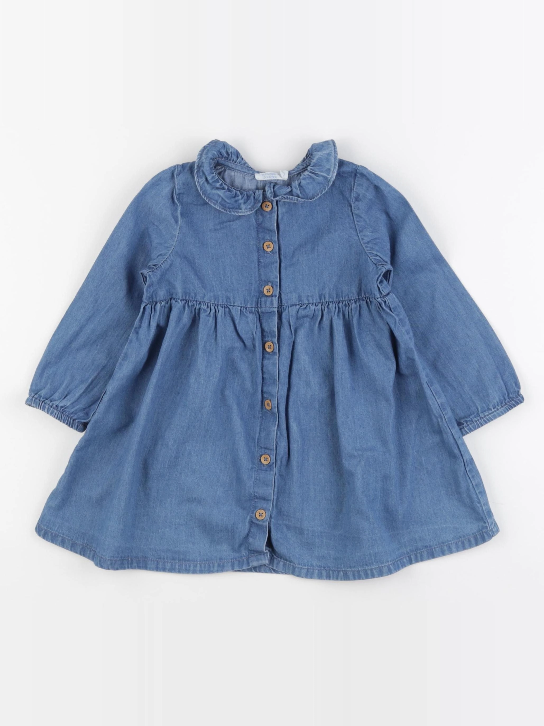 Boutchou - robe bleu - 18 mois