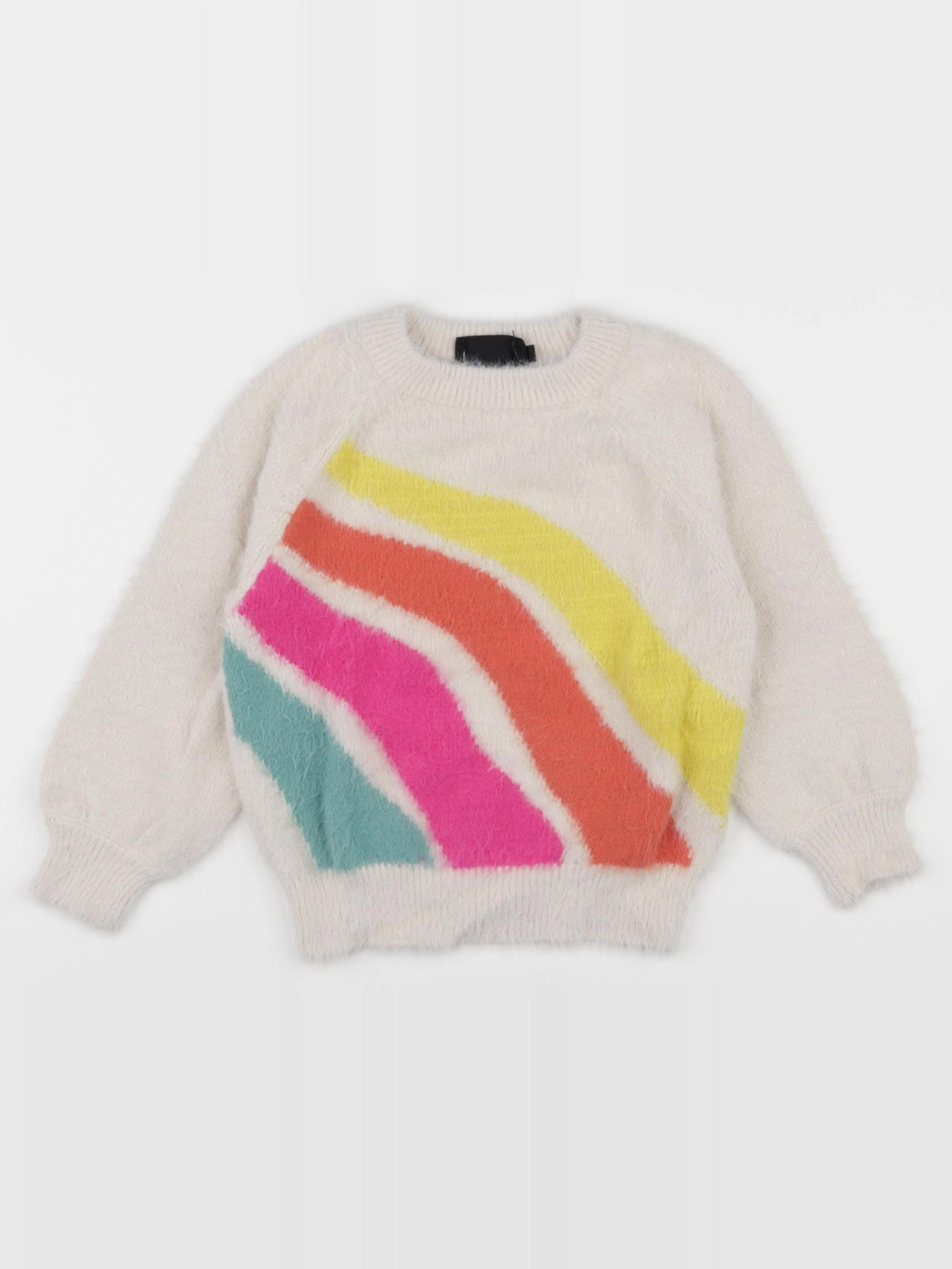 Monoprix - pull multicolore - 4 ans