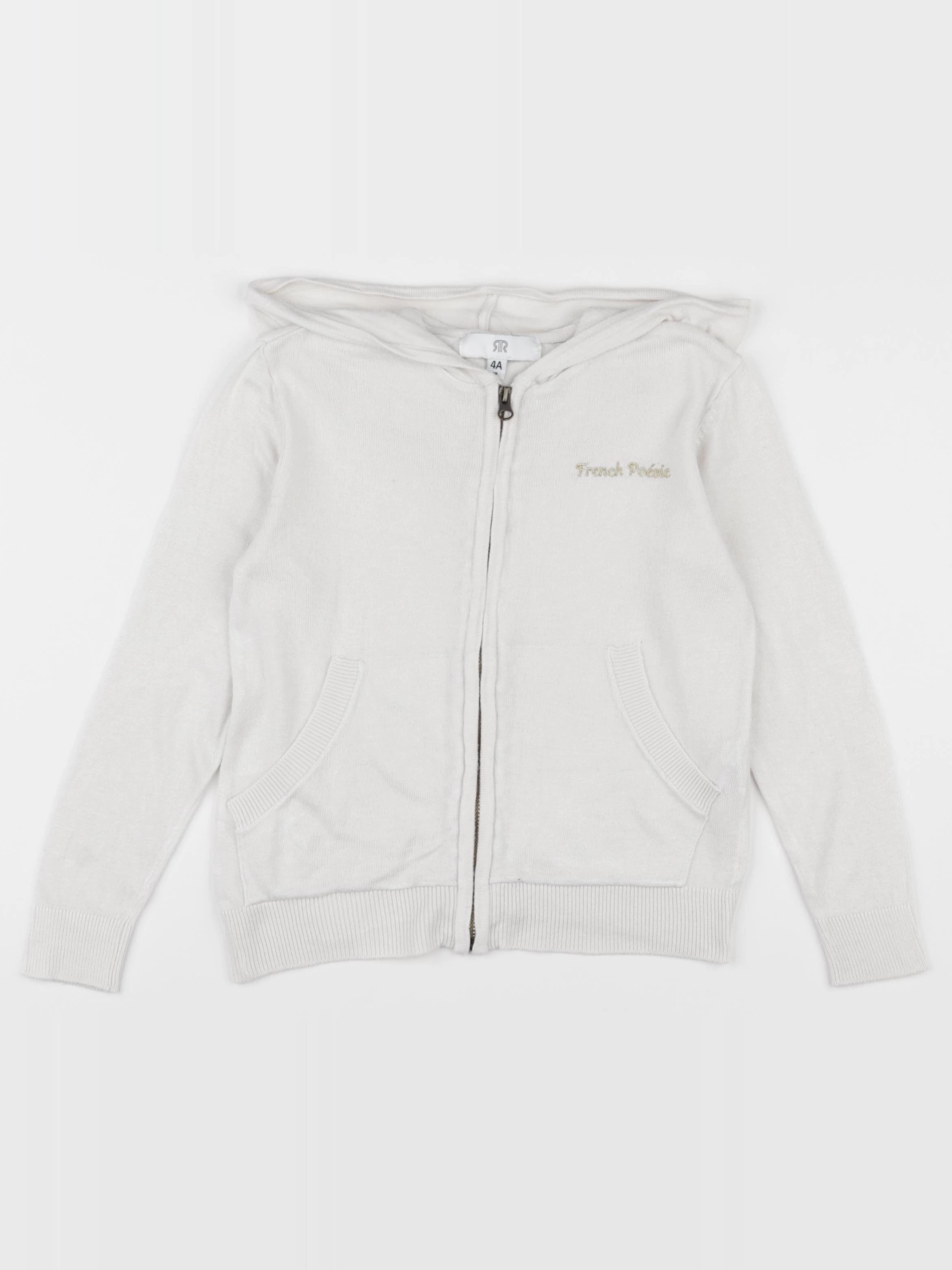 La Redoute - gilet beige - 4 ans