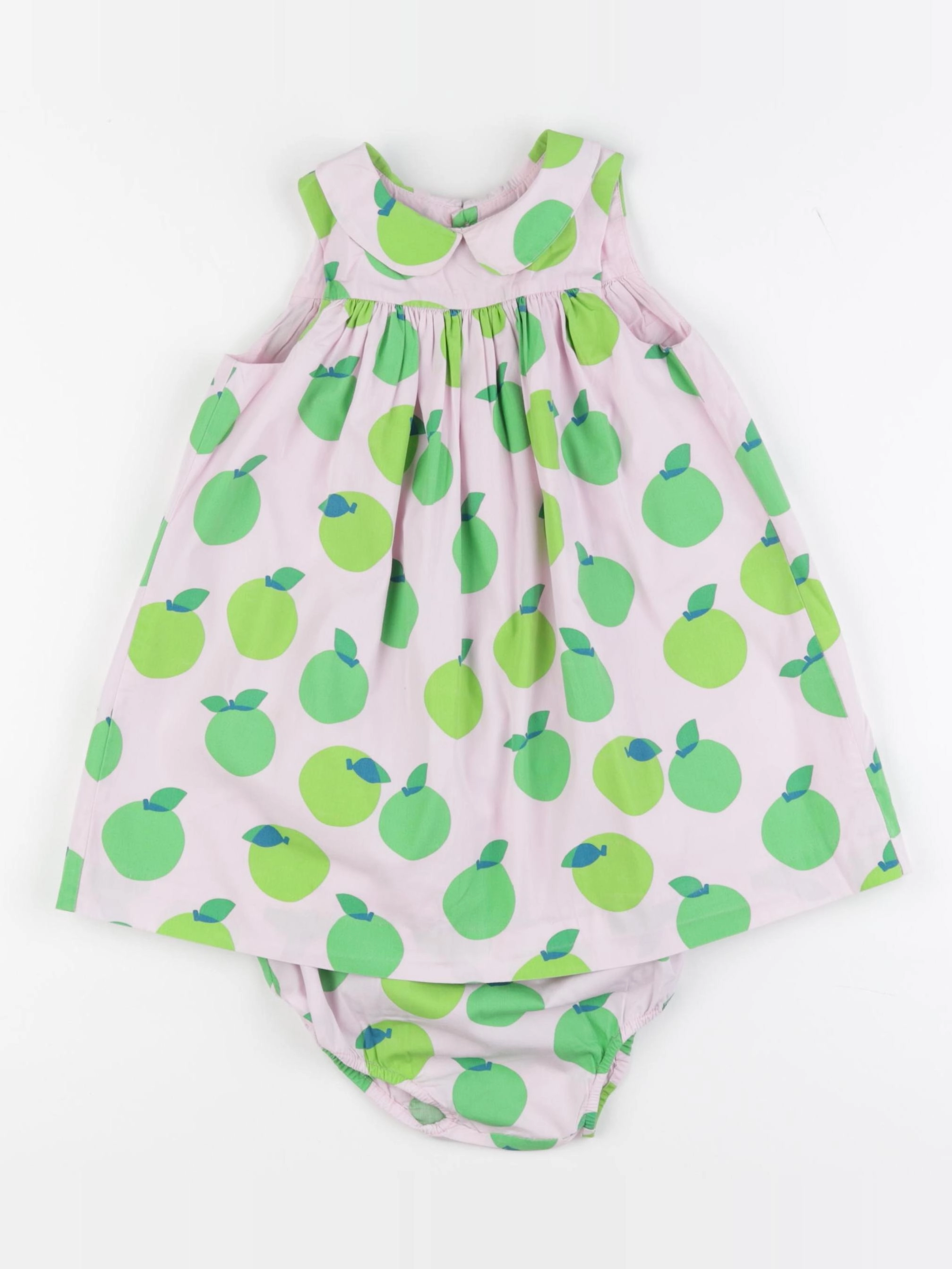 Jacadi - robe rose, vert - 24 mois