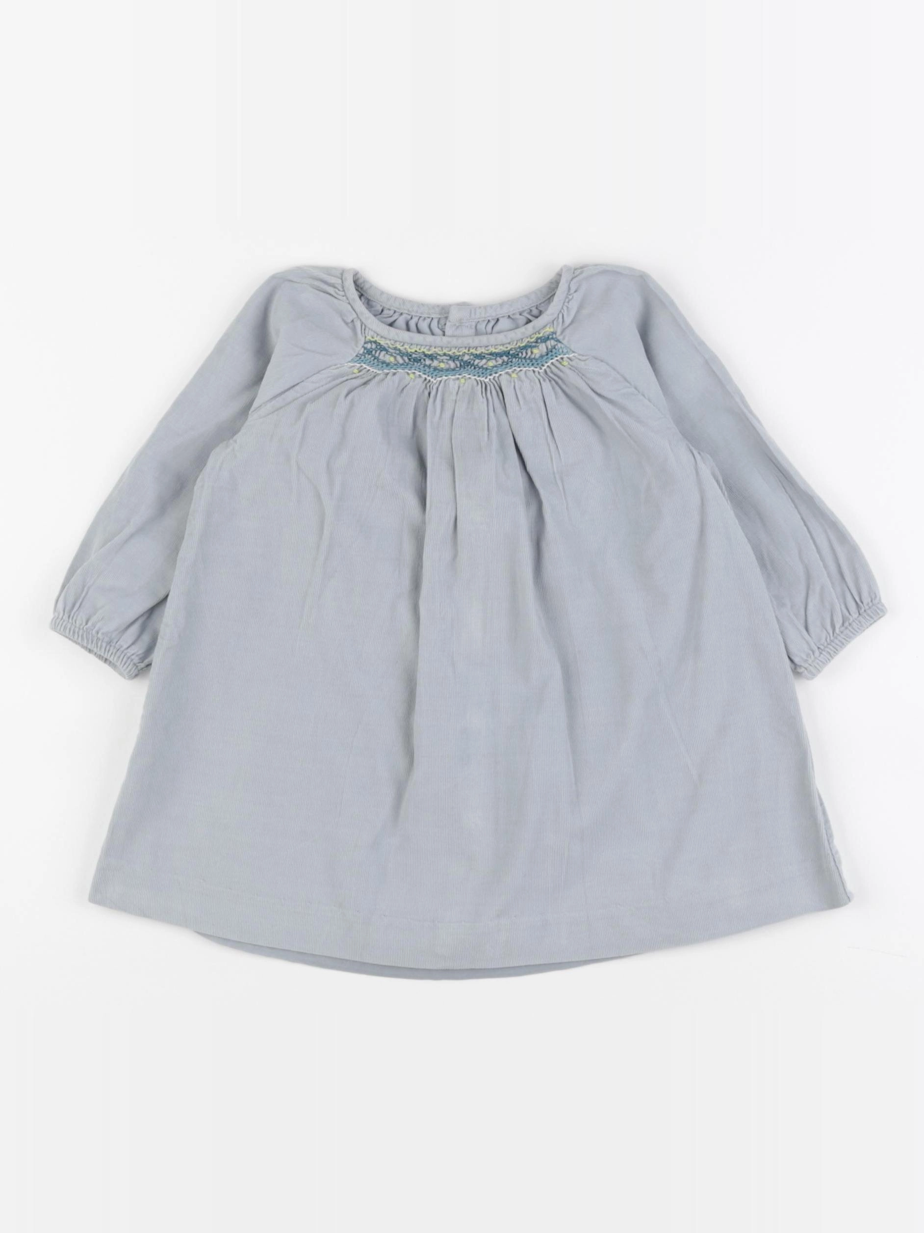 Jacadi - robe bleu - 12 mois