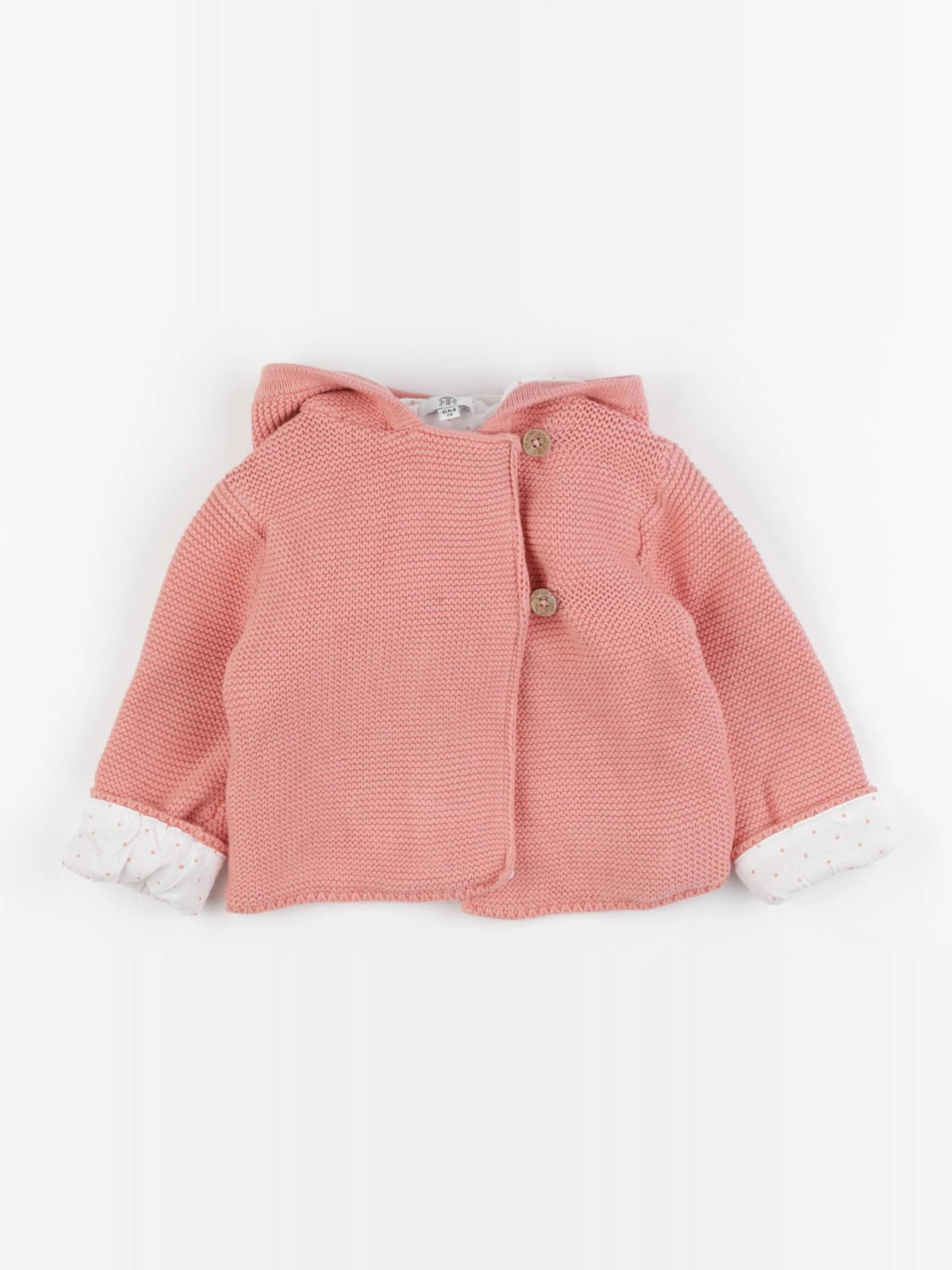 La Redoute - veste rose - 6 mois