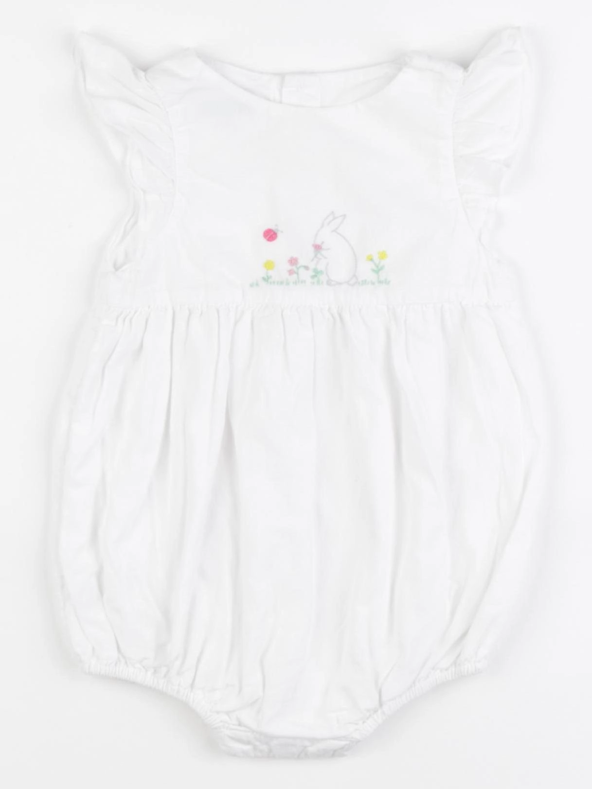 Jacadi - combinaison blanc - 12 mois