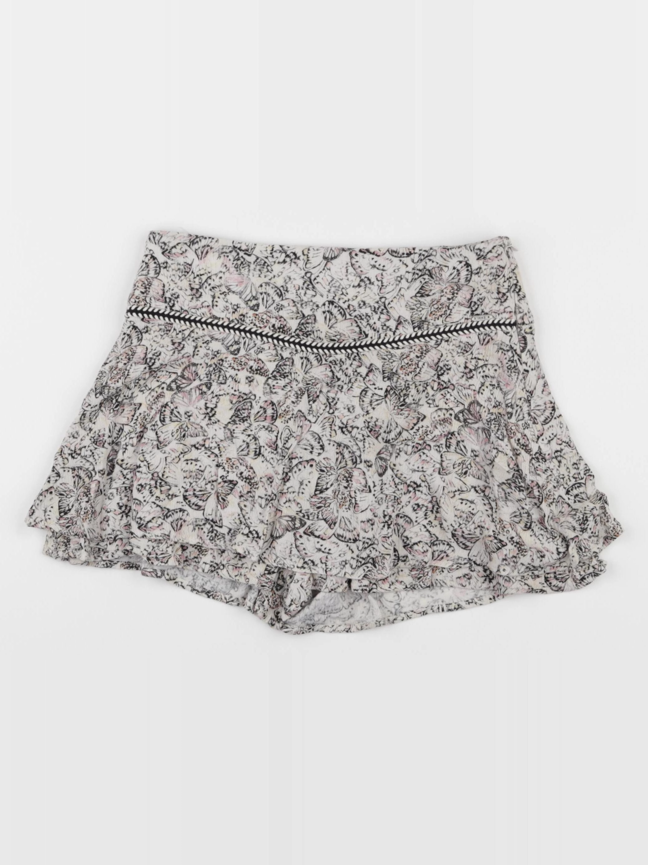 IKKS - jupe short beige - 8 ans