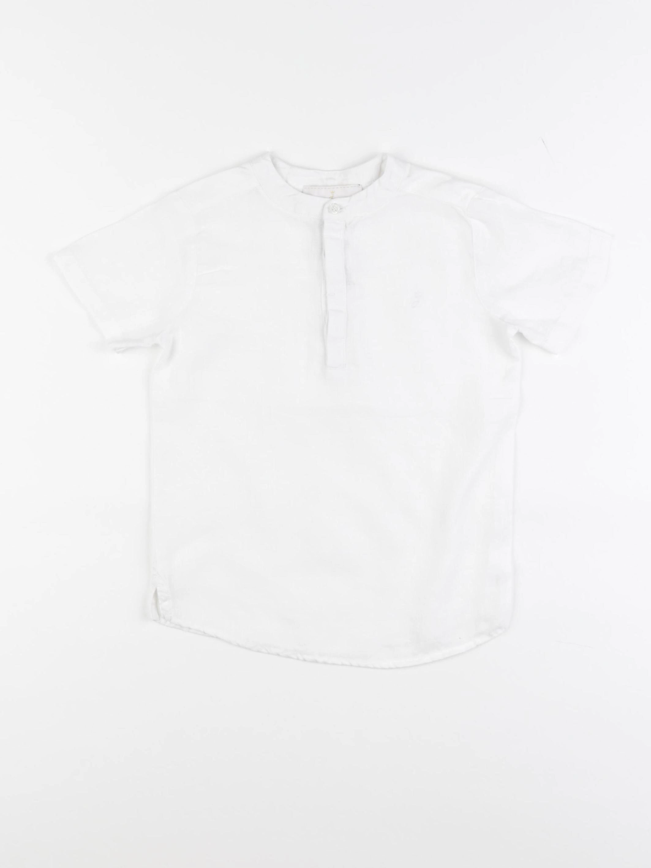 Jacadi - chemise coton blanc - 4 ans