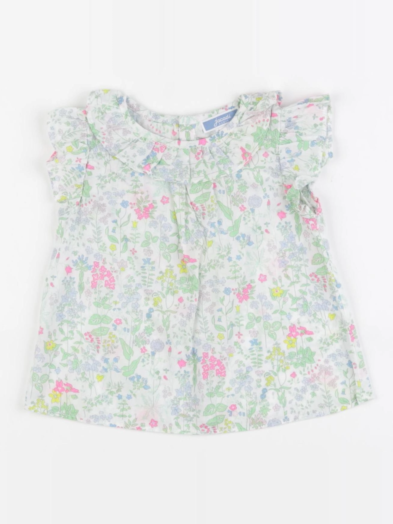 Jacadi - blouse liberty multicolore - 12 mois