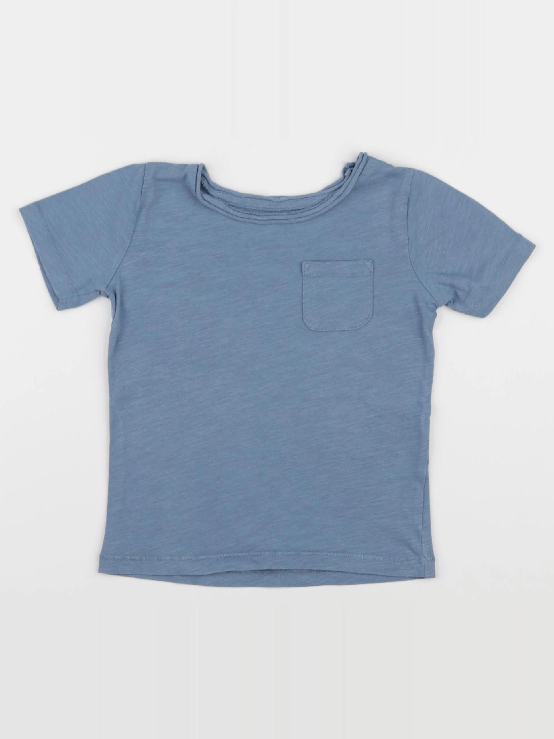 Monoprix - tee-shirt bleu - 3 ans
