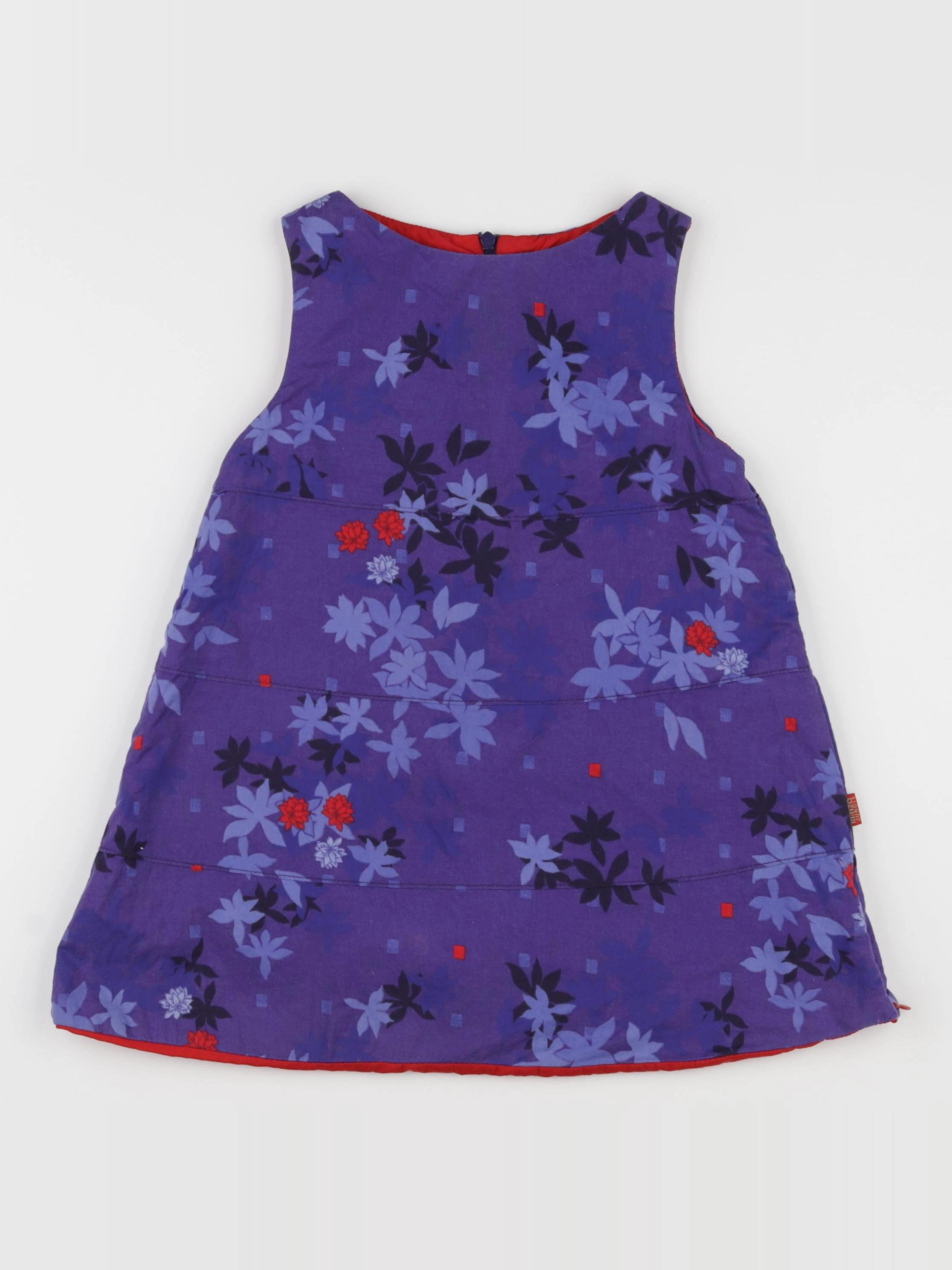 Kenzo - robe violet - 4 ans