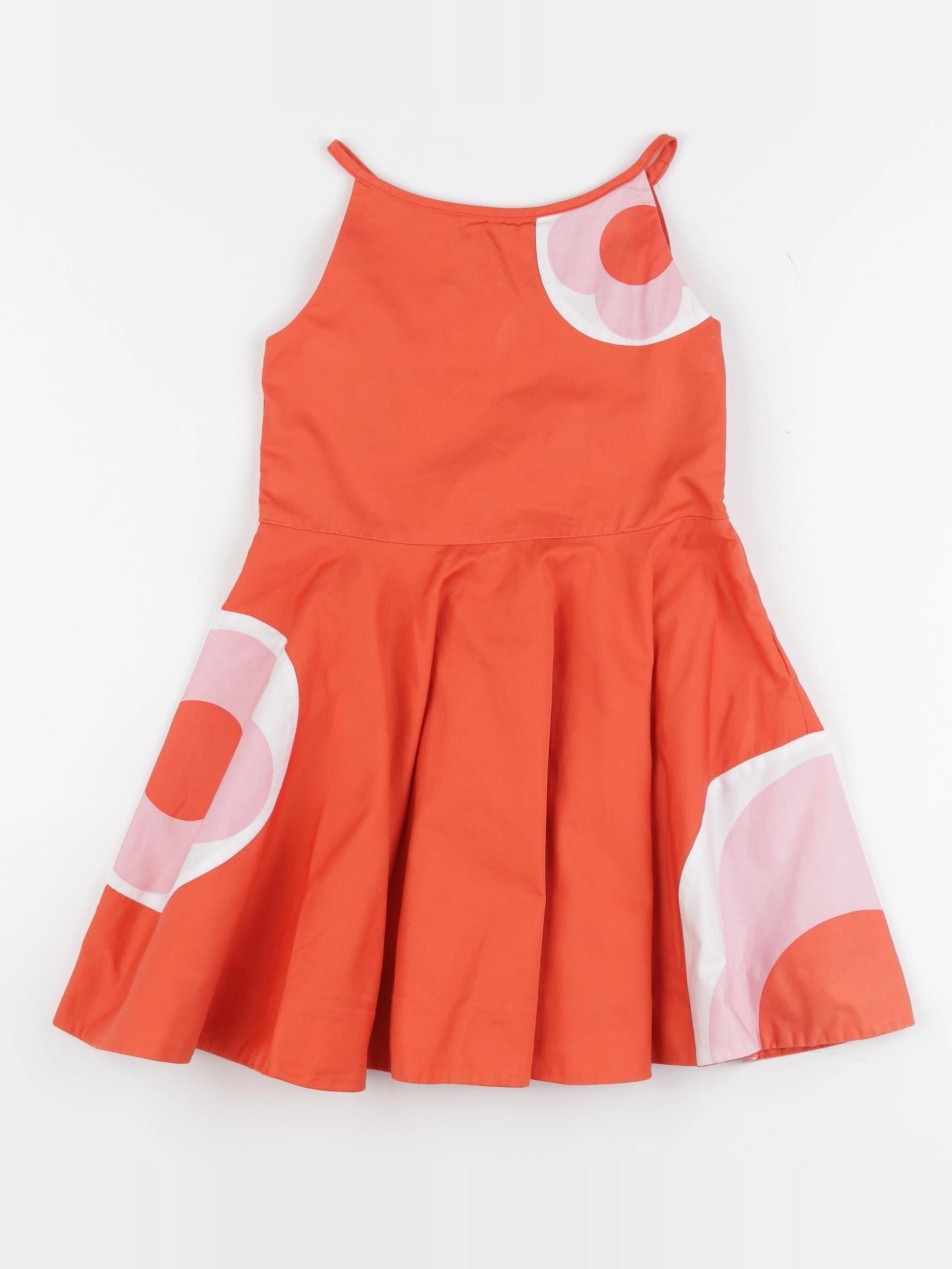 Jacadi - robe orange - 3 ans