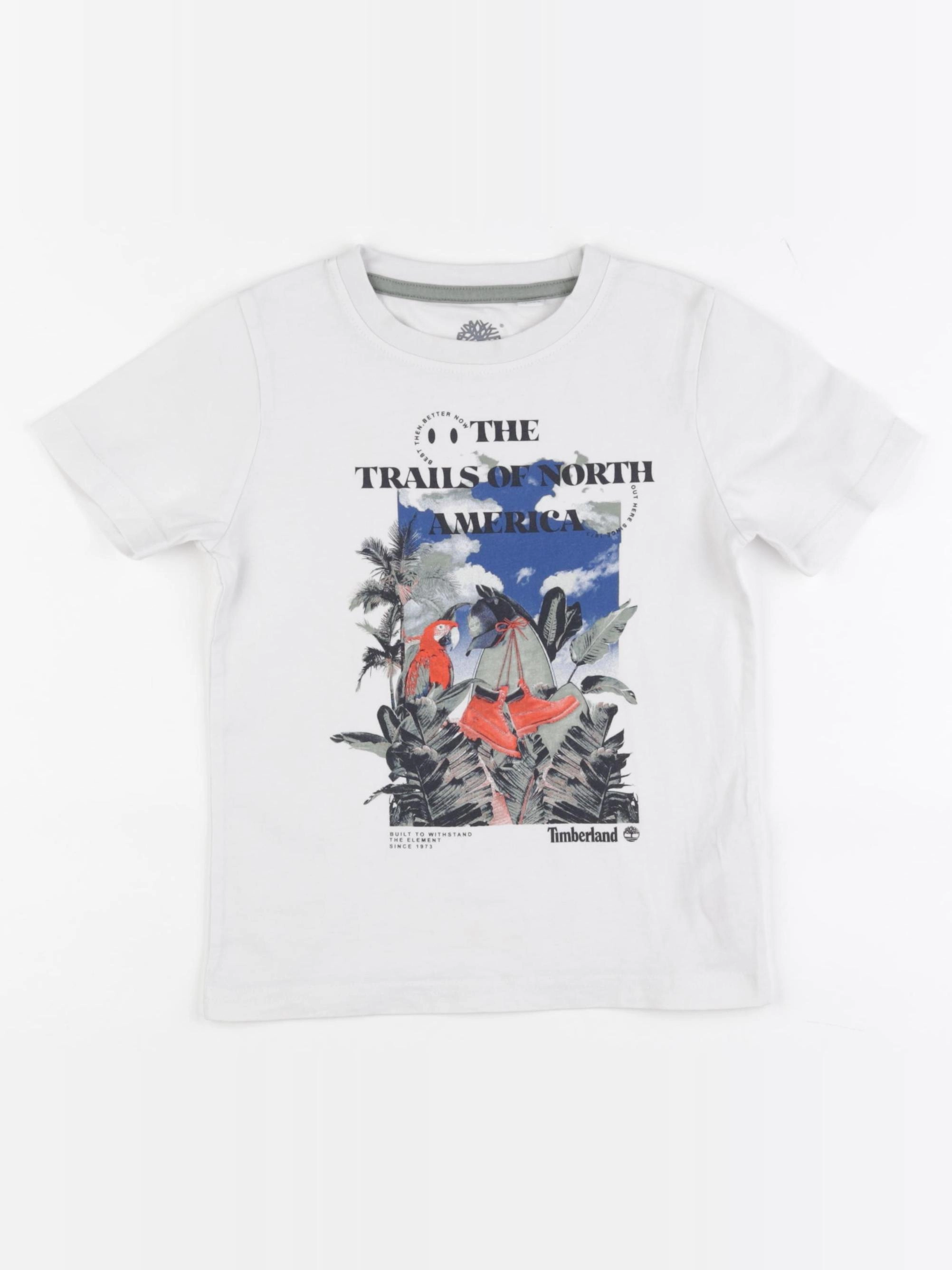 Timberland - tee-shirt blanc - 5 ans