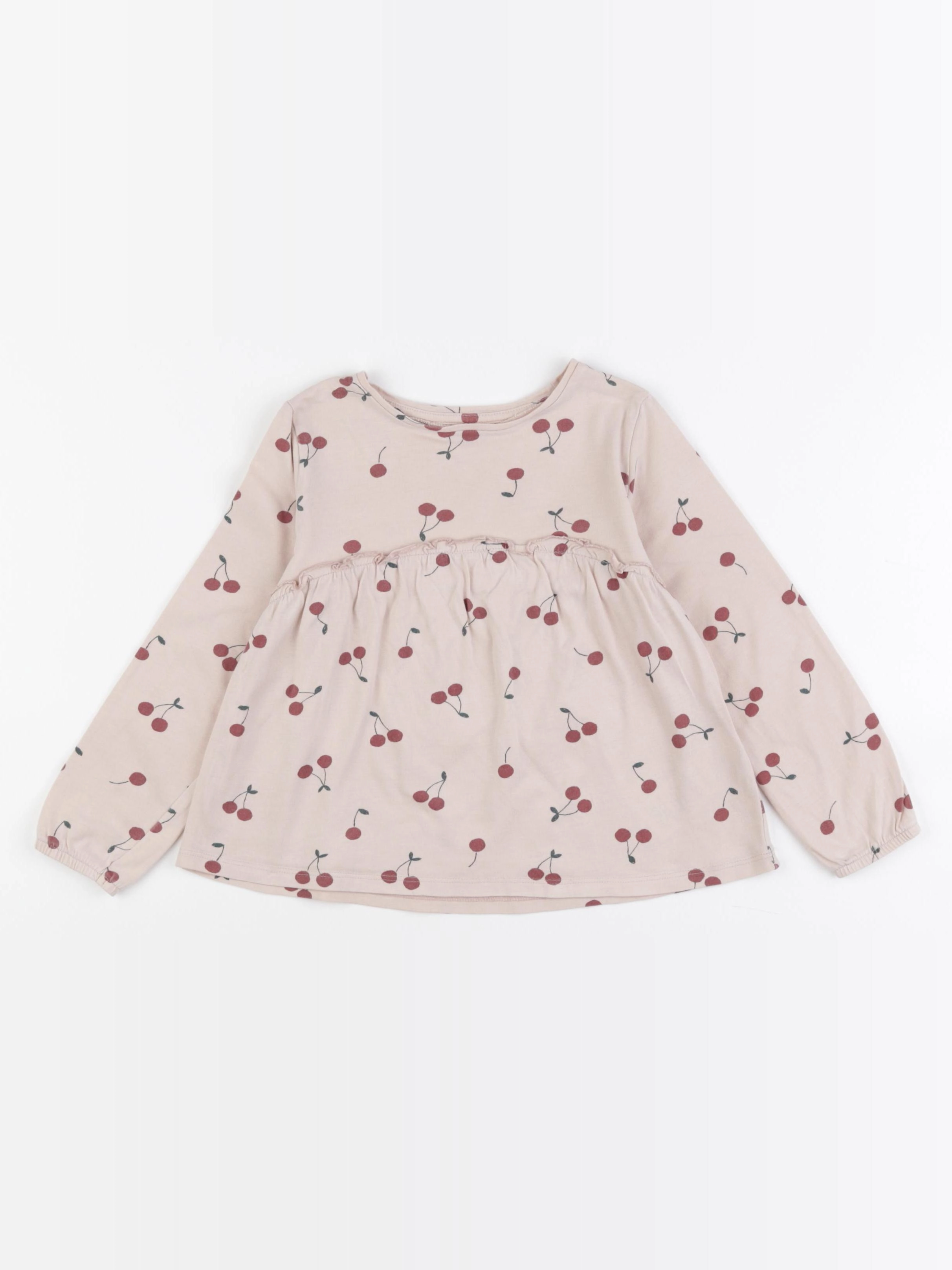 Vertbaudet - tee-shirt rose - 4 ans