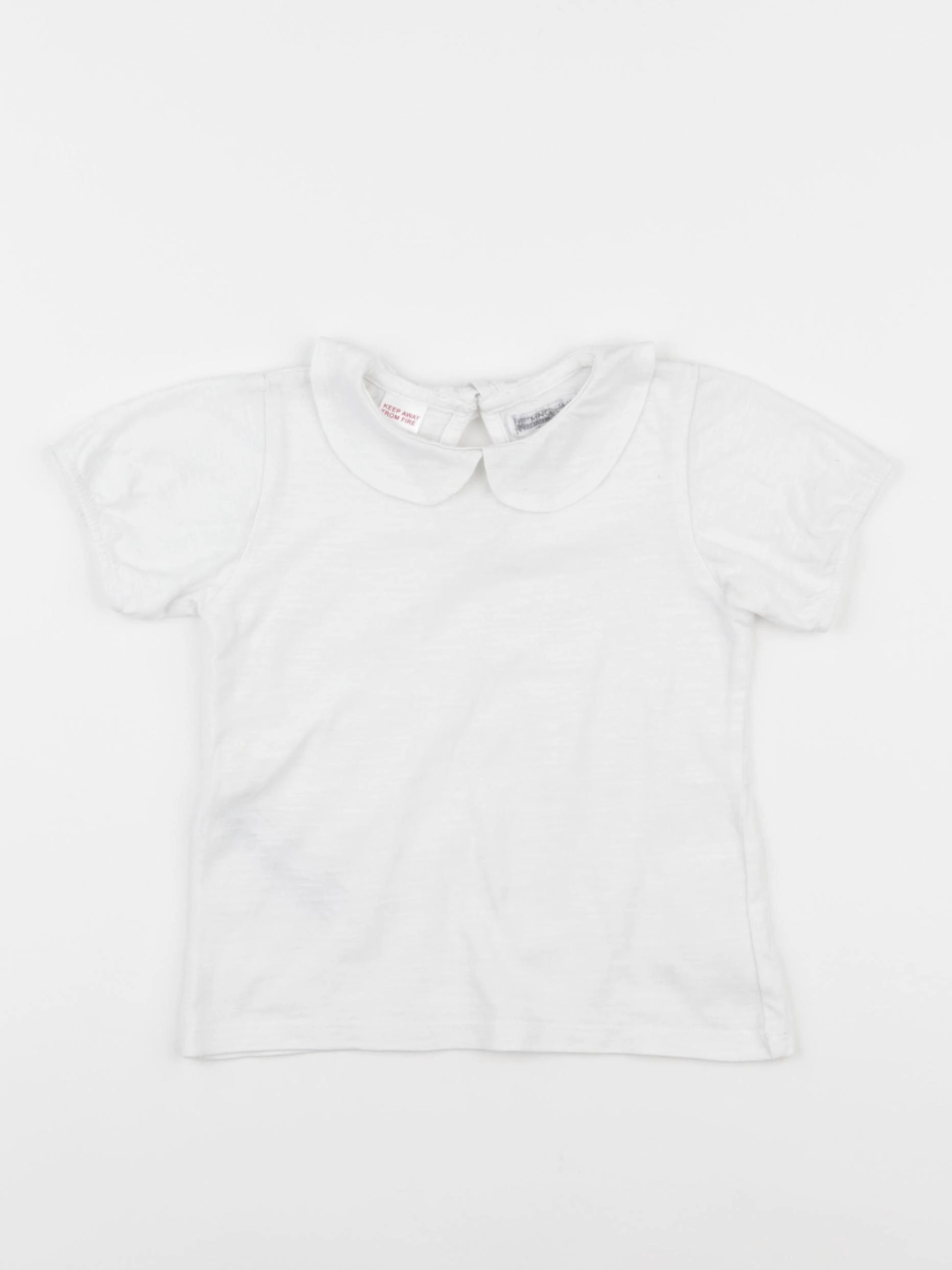 Mango - tee-shirt blanc - 12/18 mois